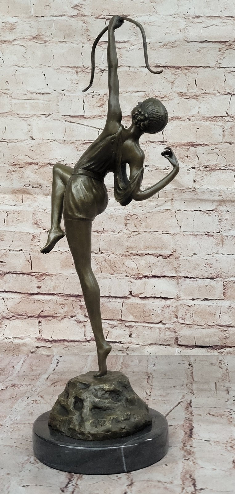 DIANNE HUNTER BY FAGUAYS BRONZE STATUE HOT CAST HOME DECOR FIGURINE SCULPTURE