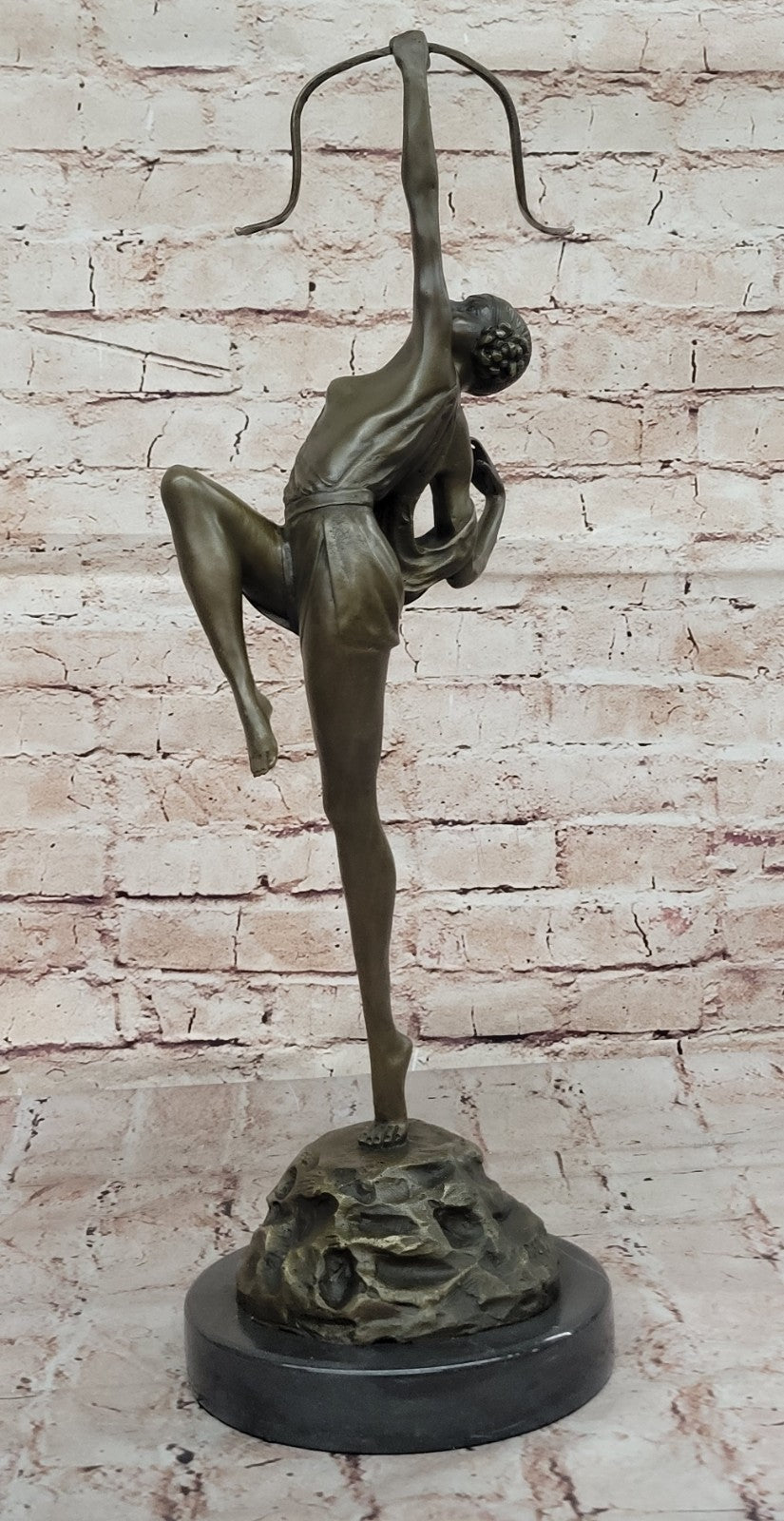 DIANNE HUNTER BY FAGUAYS BRONZE STATUE HOT CAST HOME DECOR FIGURINE SCULPTURE
