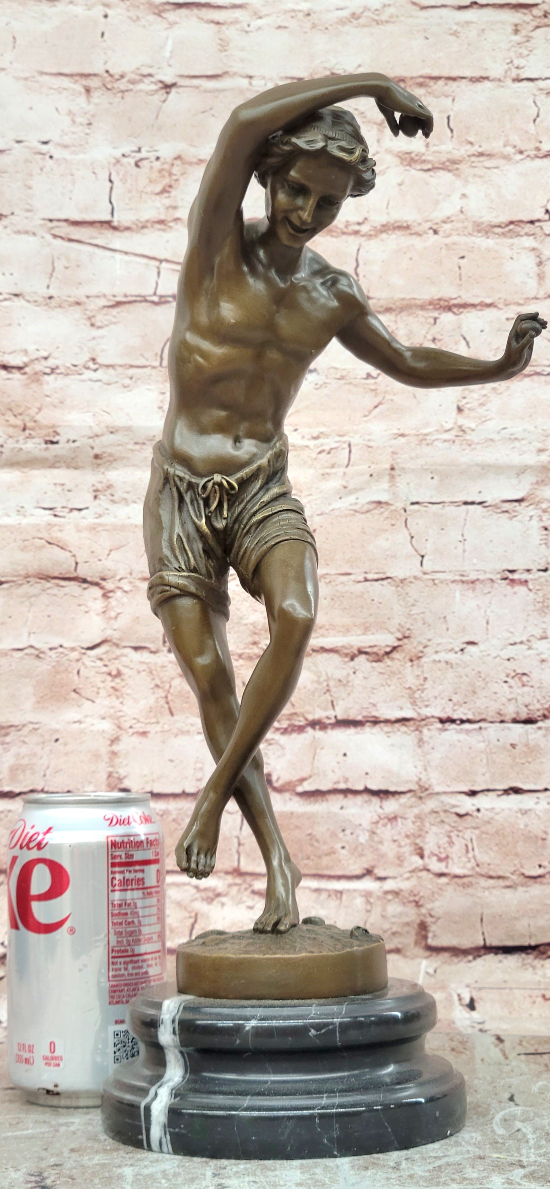 Timeless Masterpiece: Duret`s "Neapolitan Dancer" Bronze Figurine - Artistic Decor