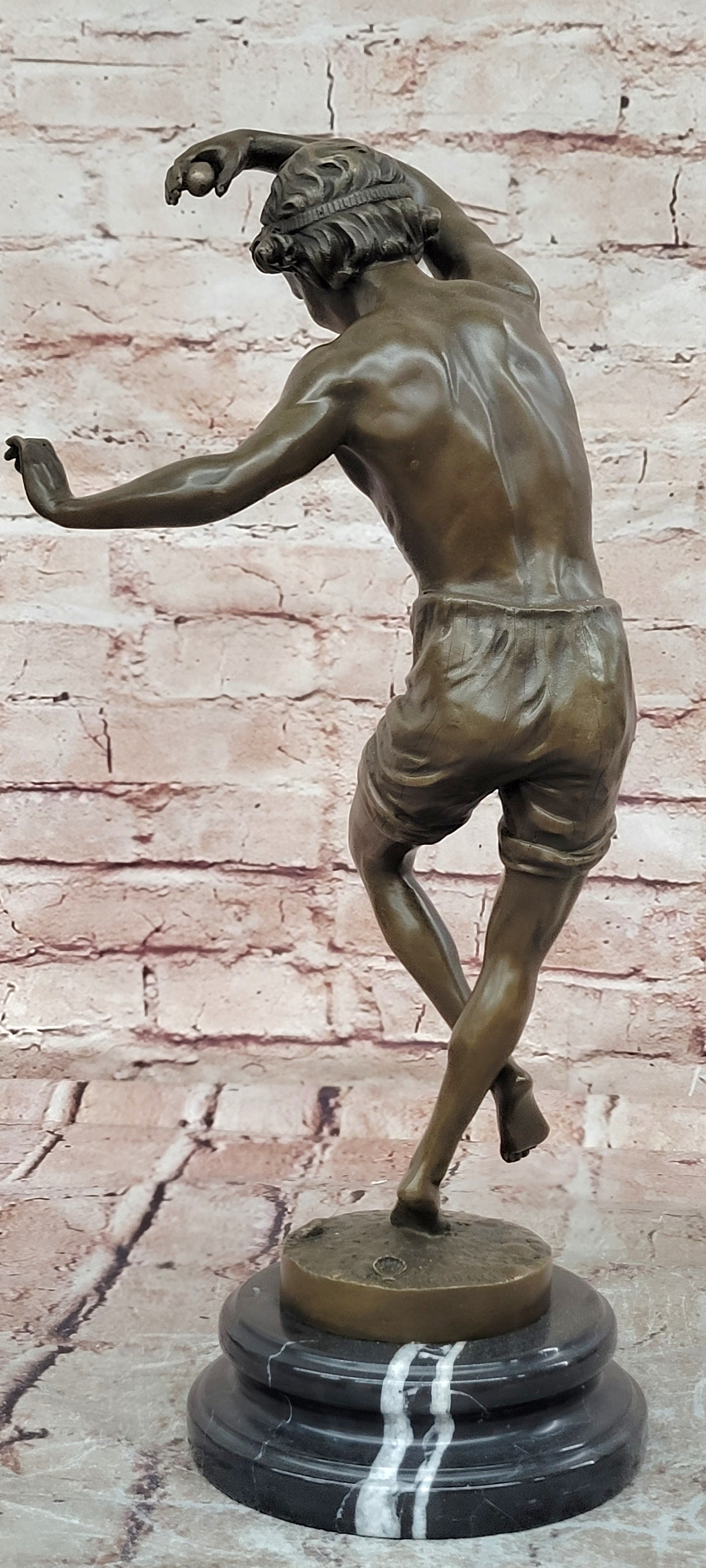Timeless Masterpiece: Duret`s "Neapolitan Dancer" Bronze Figurine - Artistic Decor