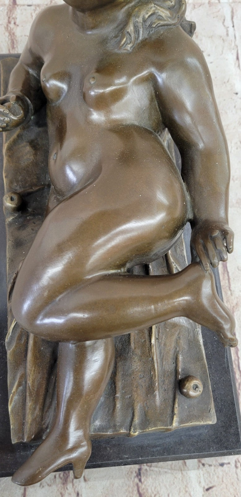 FERNANDO BOTERO BRONZE SCULPTURE CUBBY LADY LOST WAX METHODE FIGURINE FIGURE