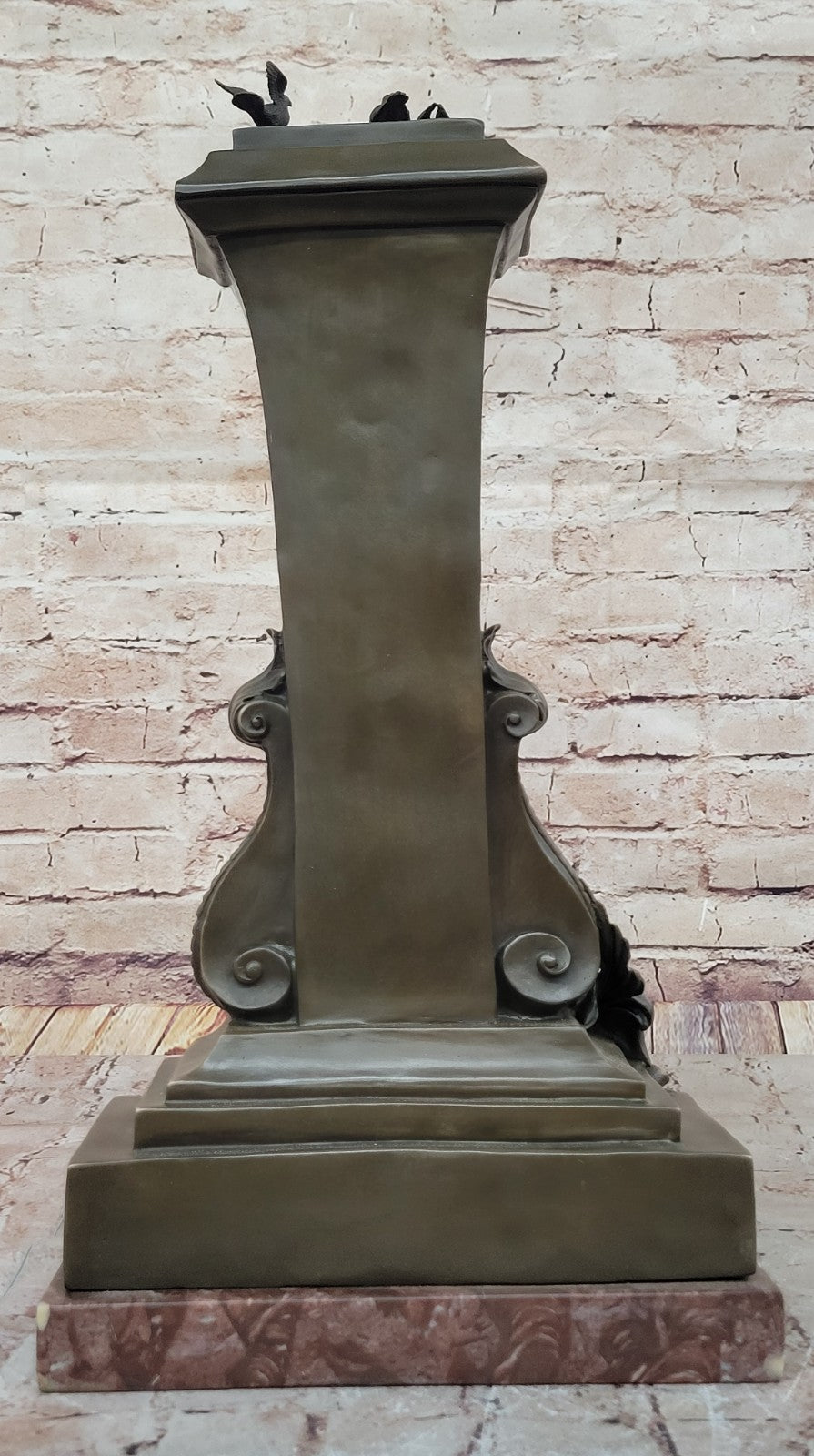 Hand Made Bronze Statue - Maiden Holding a Flower by Charles Gounod - Detailed Collectible