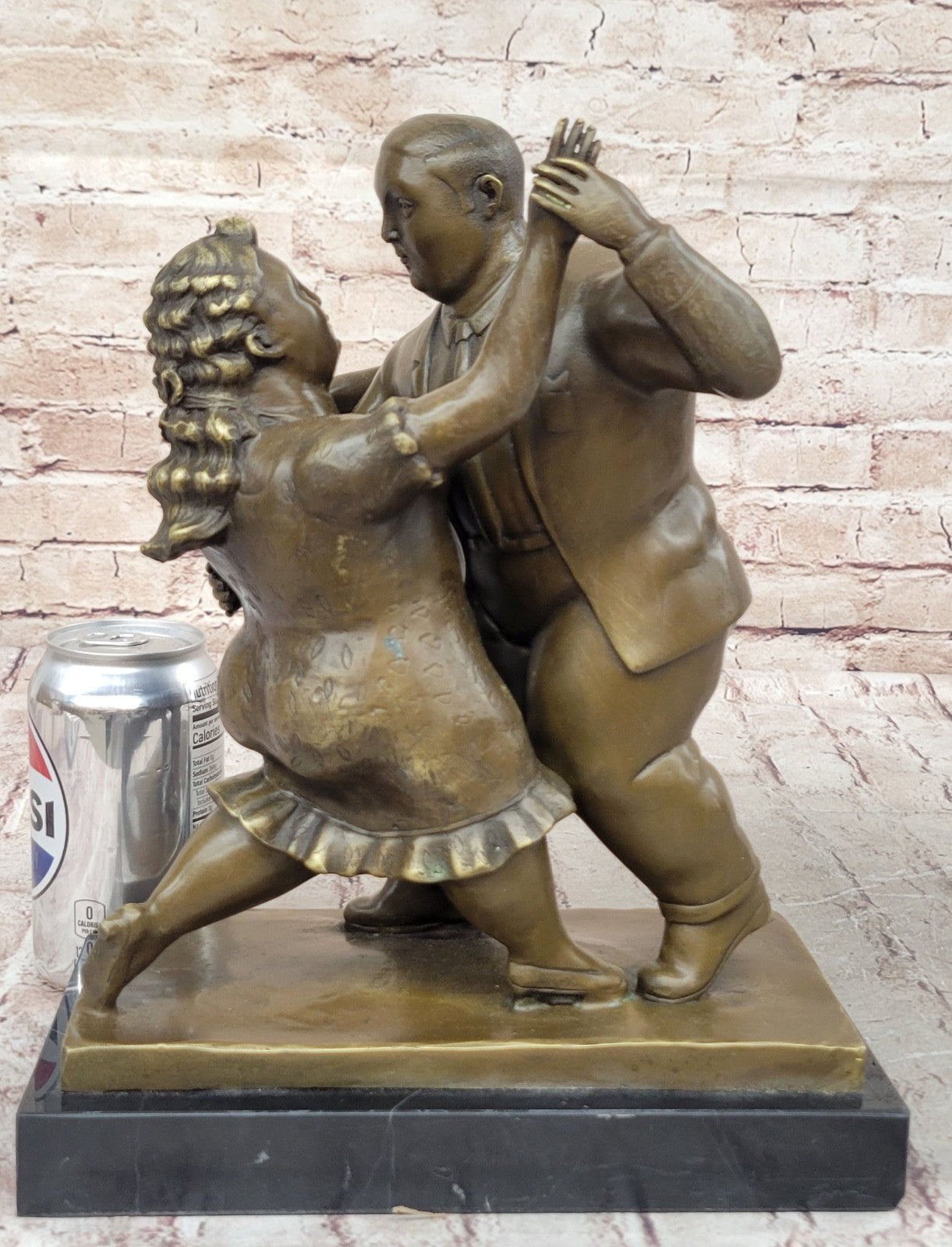 Contemporary Bronze Figures `Botero` Sculpture Figurine Statue Reproduction Deal