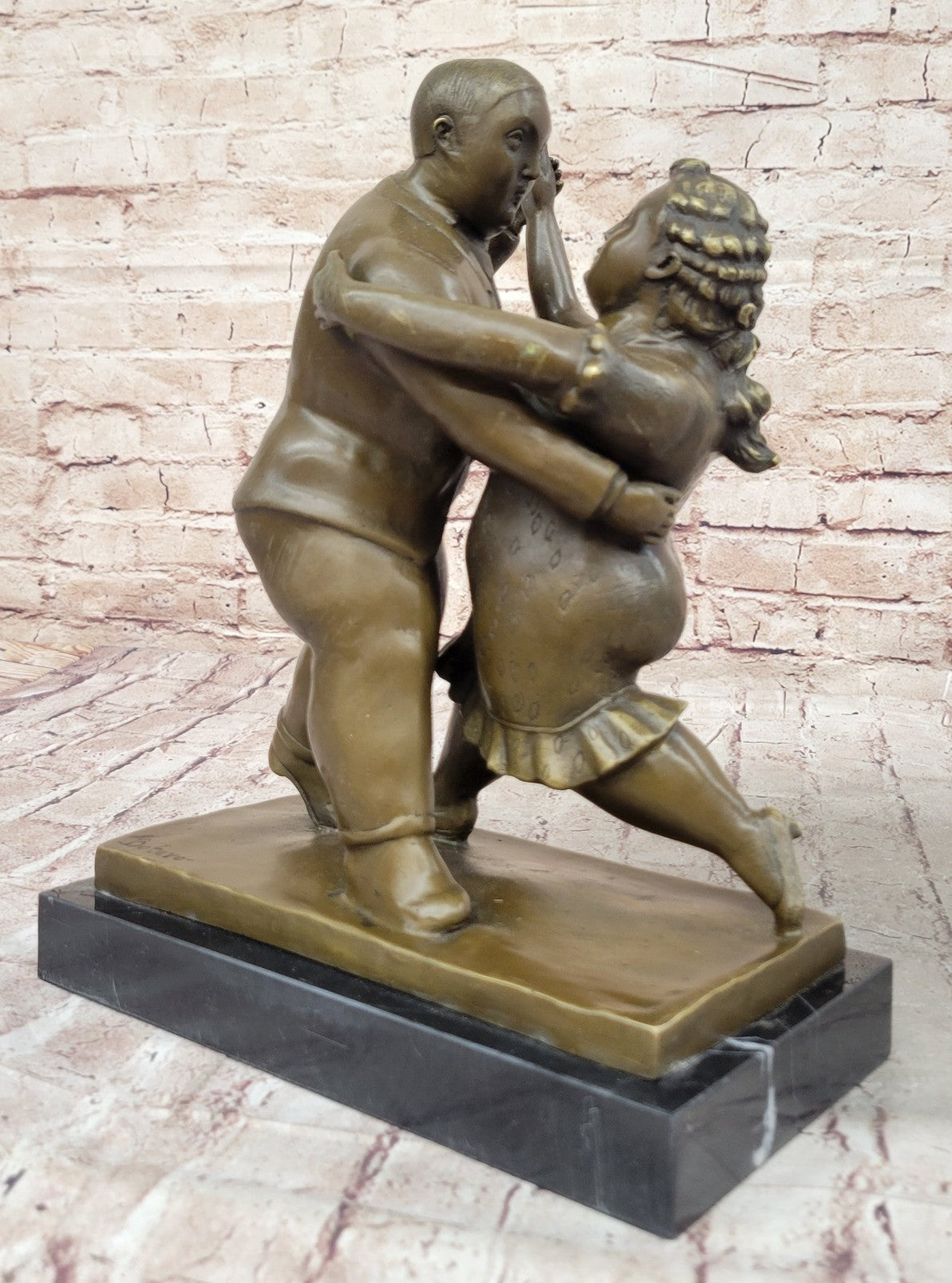 Contemporary Bronze Figures `Botero` Sculpture Figurine Statue Reproduction Deal