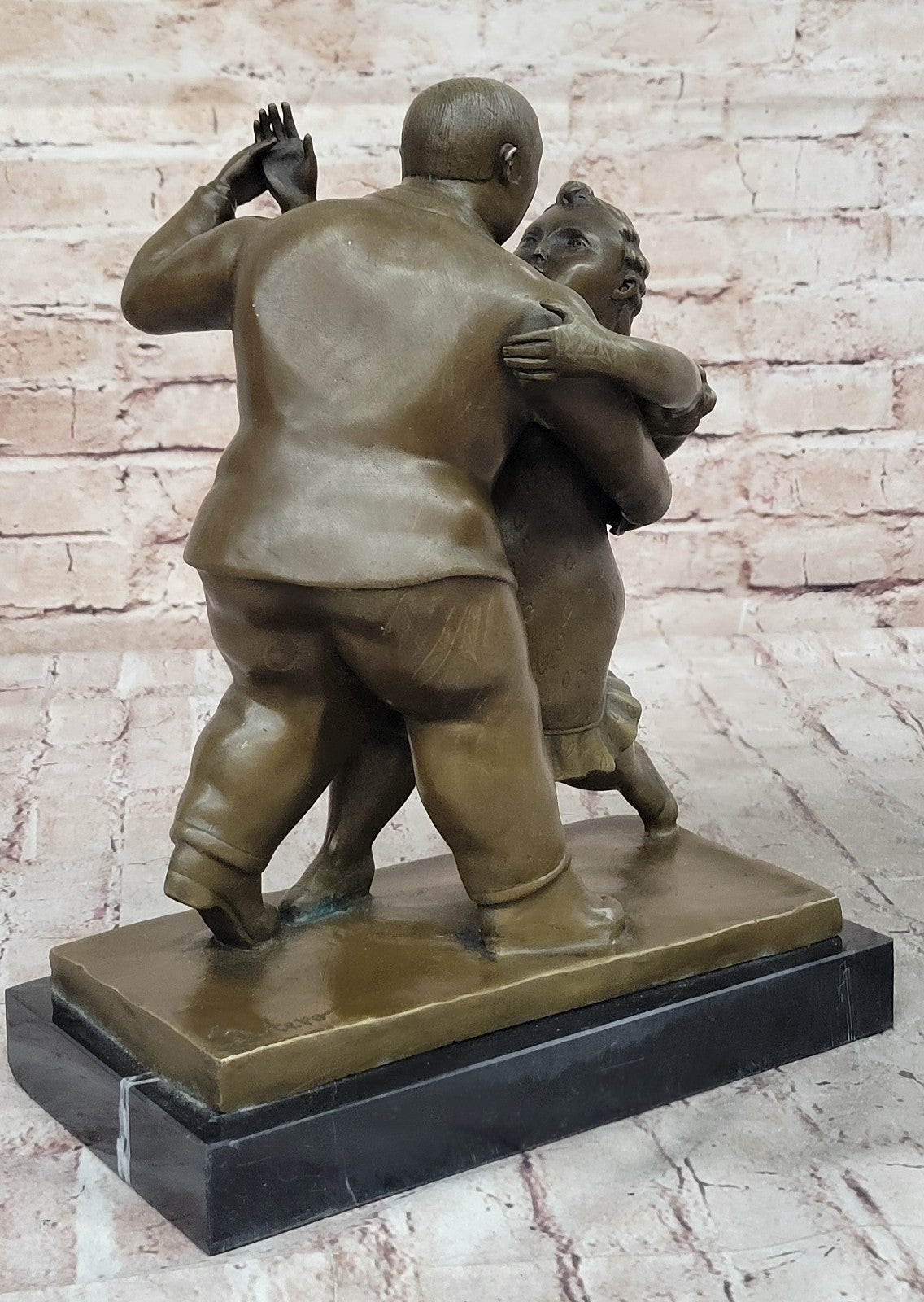 Contemporary Bronze Figures `Botero` Sculpture Figurine Statue Reproduction Deal