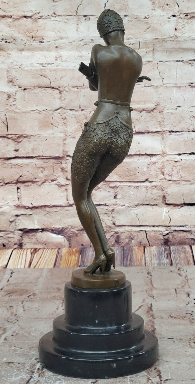 Signed Preiss Bronze Dancer - Classic Art Deco Sculpture Home Décor SALE