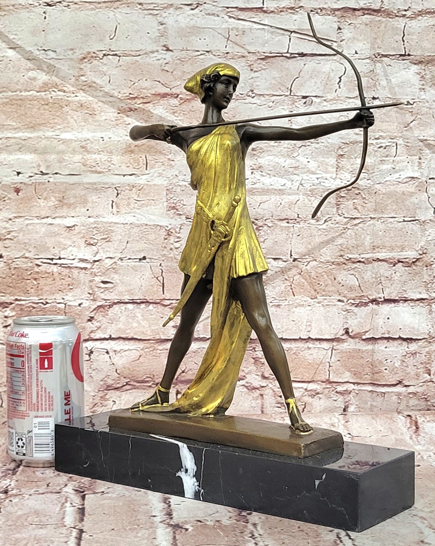 Le Faguays Bronze Artemis Sculpture Diana Goddess of Hunt Collectible Art Statue