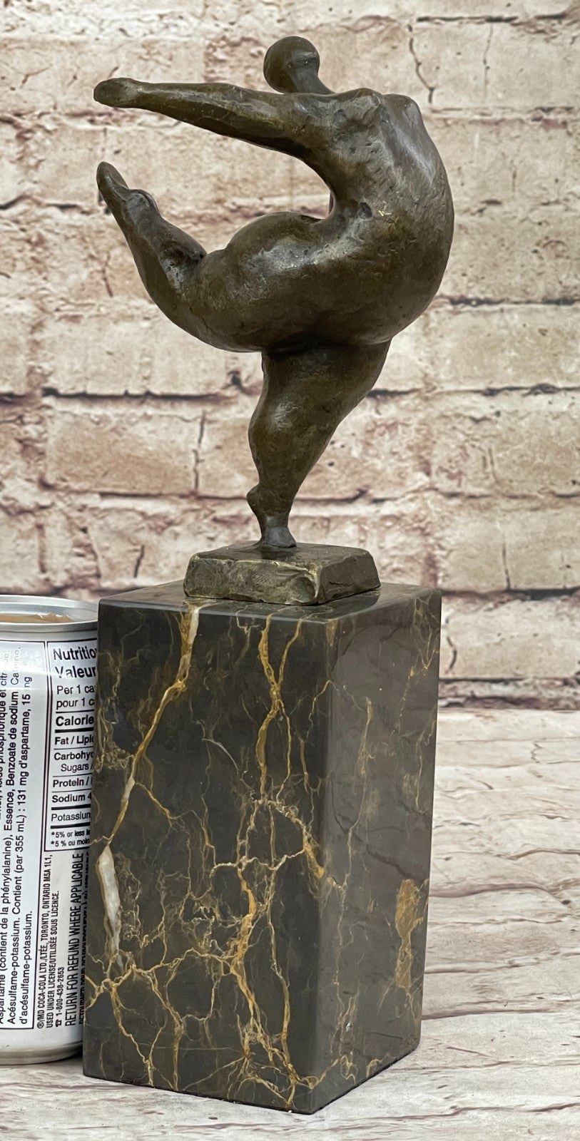 Abstract Modern Art Curvaceous Female Monster Bronze Masterpiece Sculpture Milo