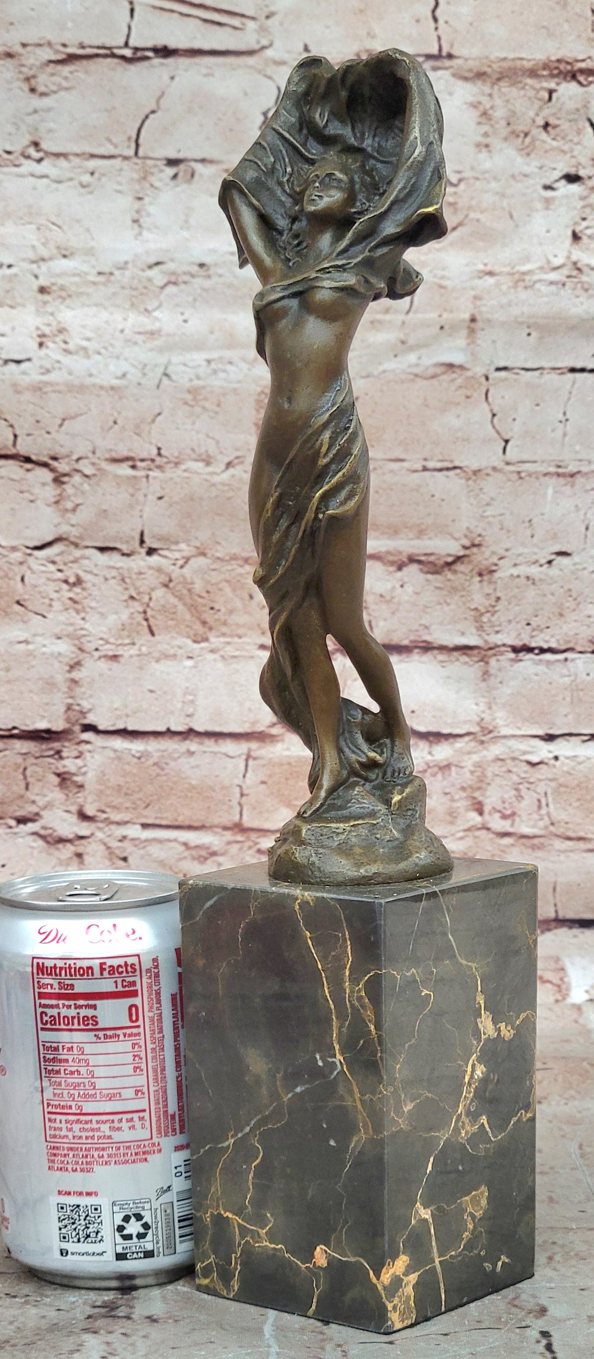Art Deco By Erte Handcrafted Hot Cast Museum Quality Artwork Bronze Sculpture