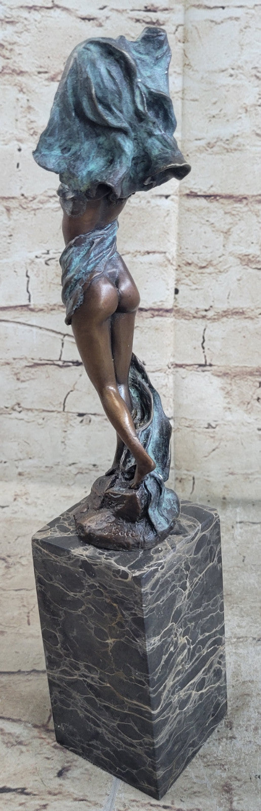 Art Deco By Erte Handcrafted Hot Cast Museum Quality Artwork Bronze Sculpture