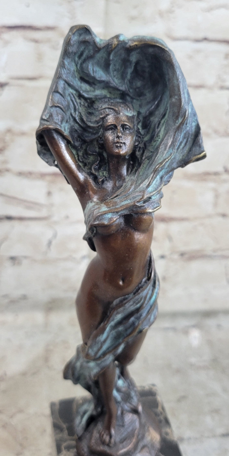 Art Deco By Erte Handcrafted Hot Cast Museum Quality Artwork Bronze Sculpture