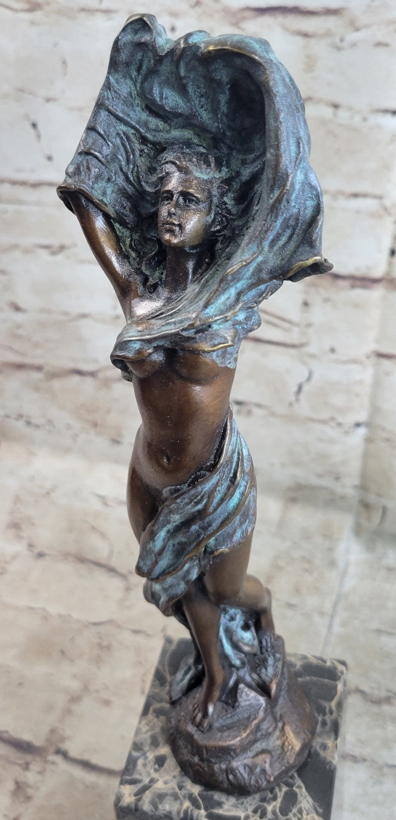 Art Deco By Erte Handcrafted Hot Cast Museum Quality Artwork Bronze Sculpture