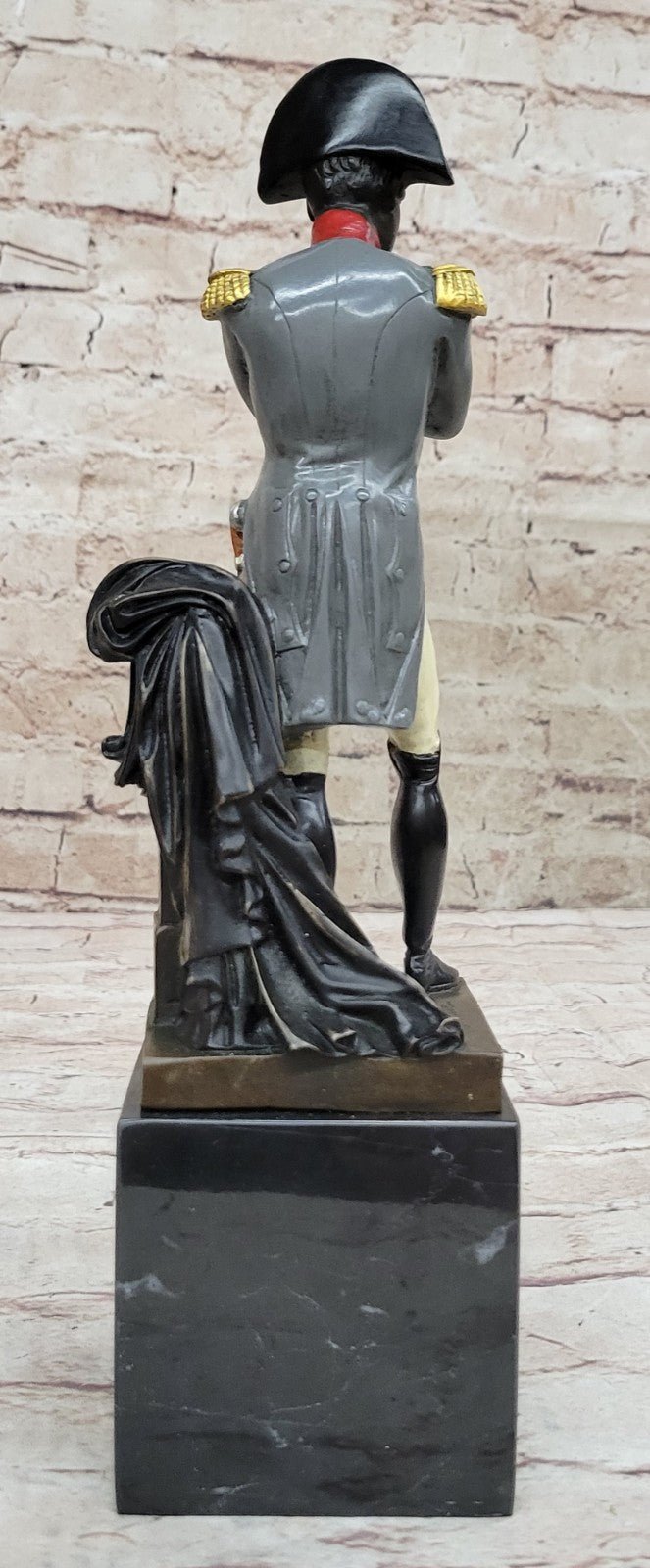 Handcrafted Real Bronze Napoleon by Claude Sculpture Statue Figurine Decorative