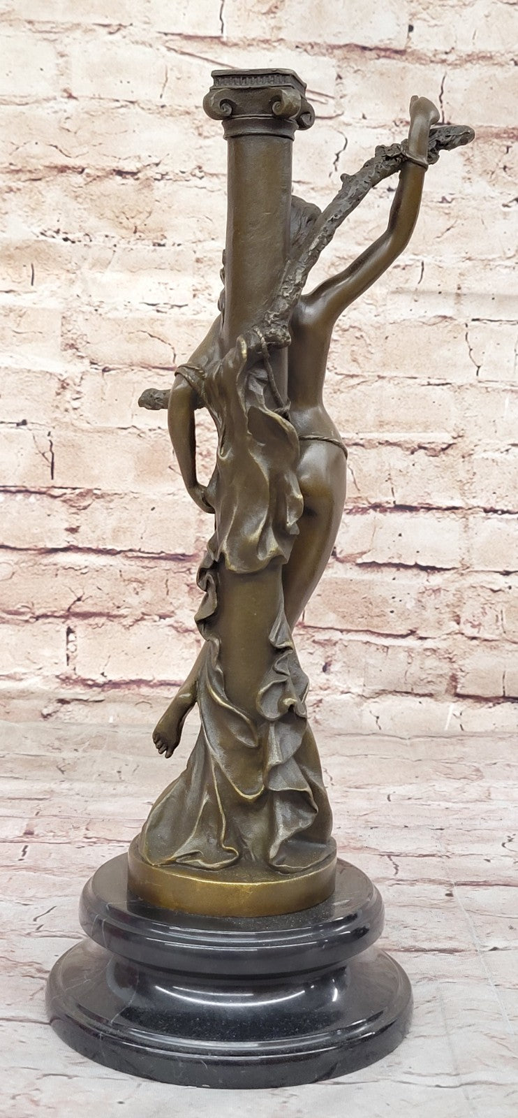 Signed Original Nude Sexy Girl changed Bronze Sculpture Hot Cast Figure Sale Art