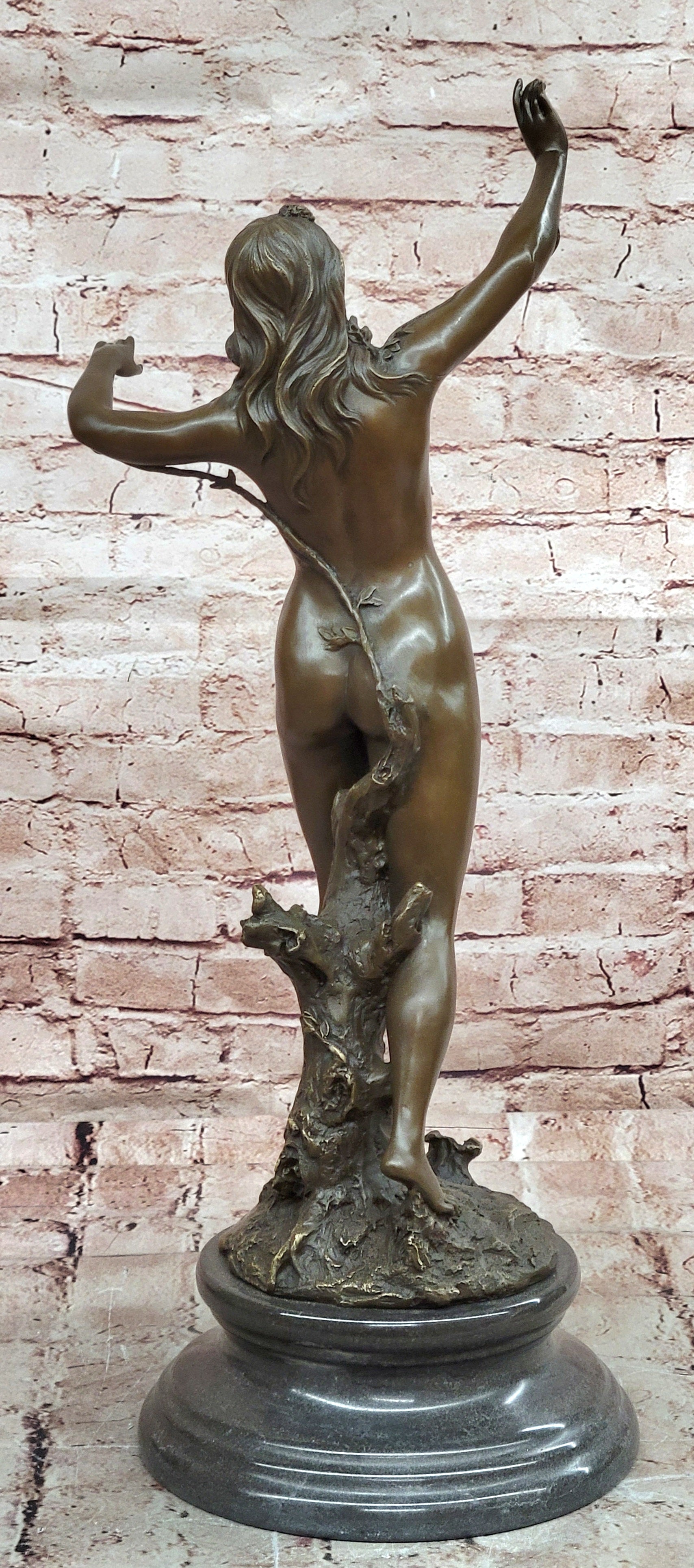 Cesaro Signed Venus Bronze Statue Sculpture Goddess of Love Figurine Hot Cast