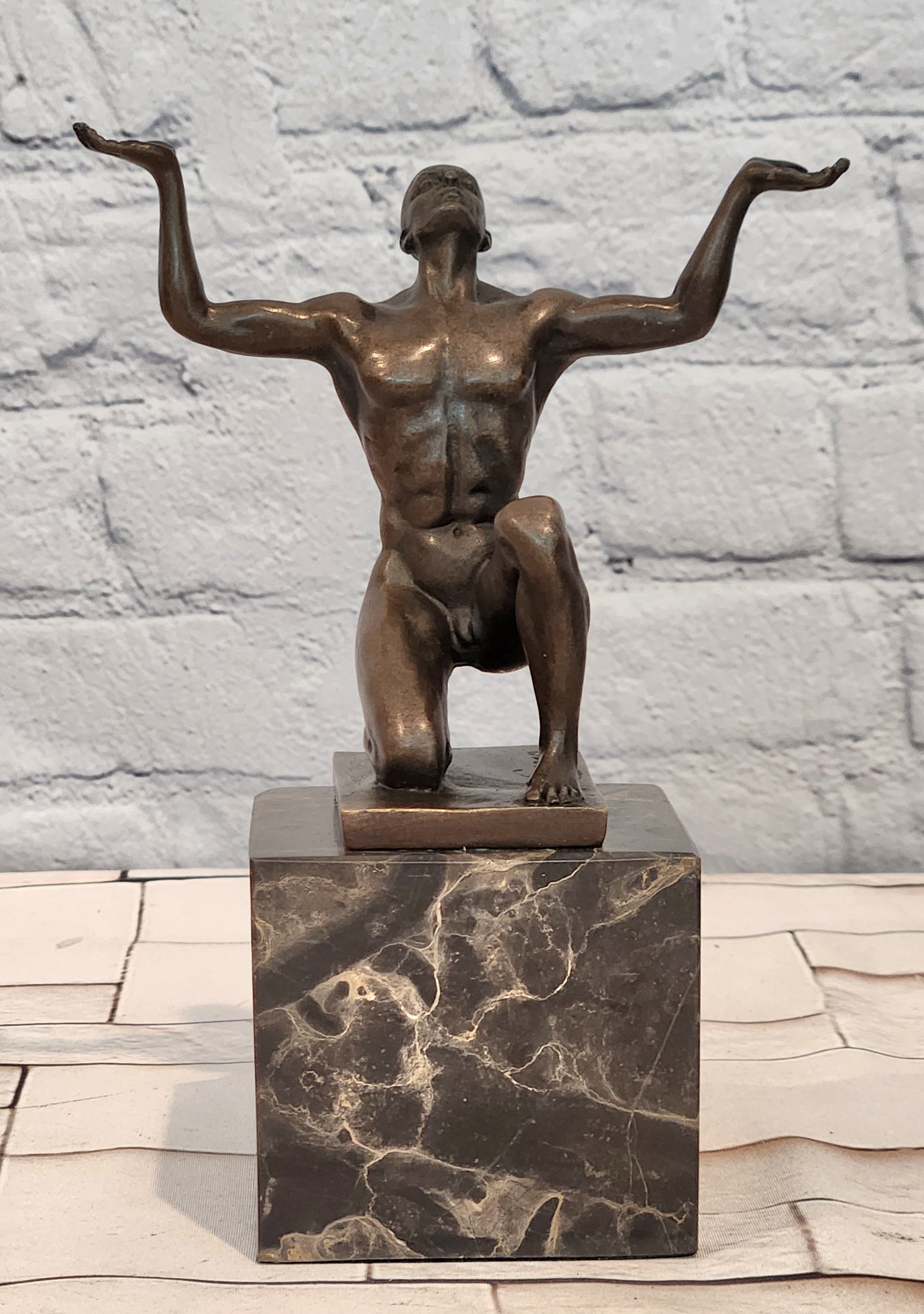 Fine Arts-Exclusive Bronze Sculptures luxury interior exclusive Adonis