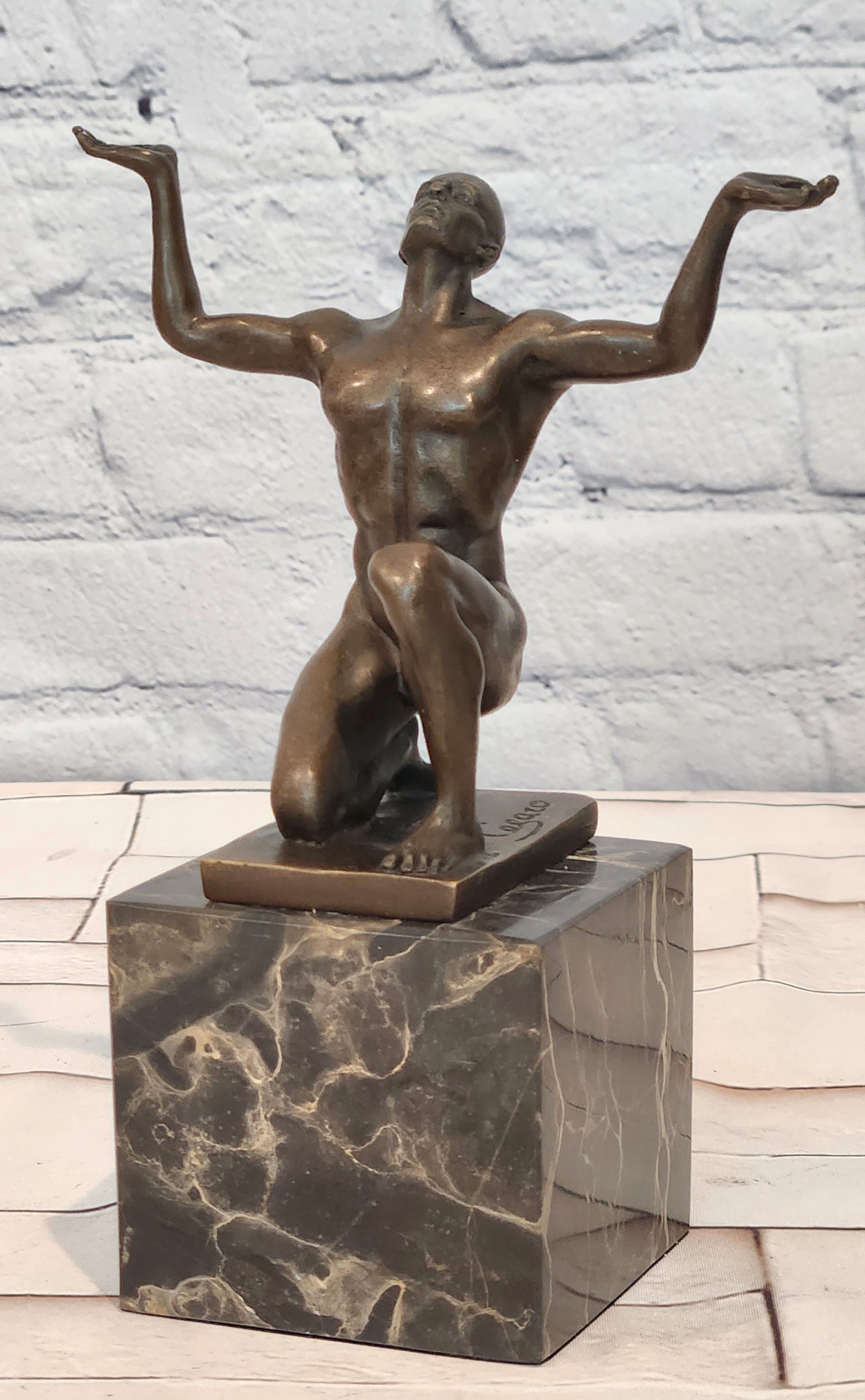 Fine Arts-Exclusive Bronze Sculptures luxury interior exclusive Adonis