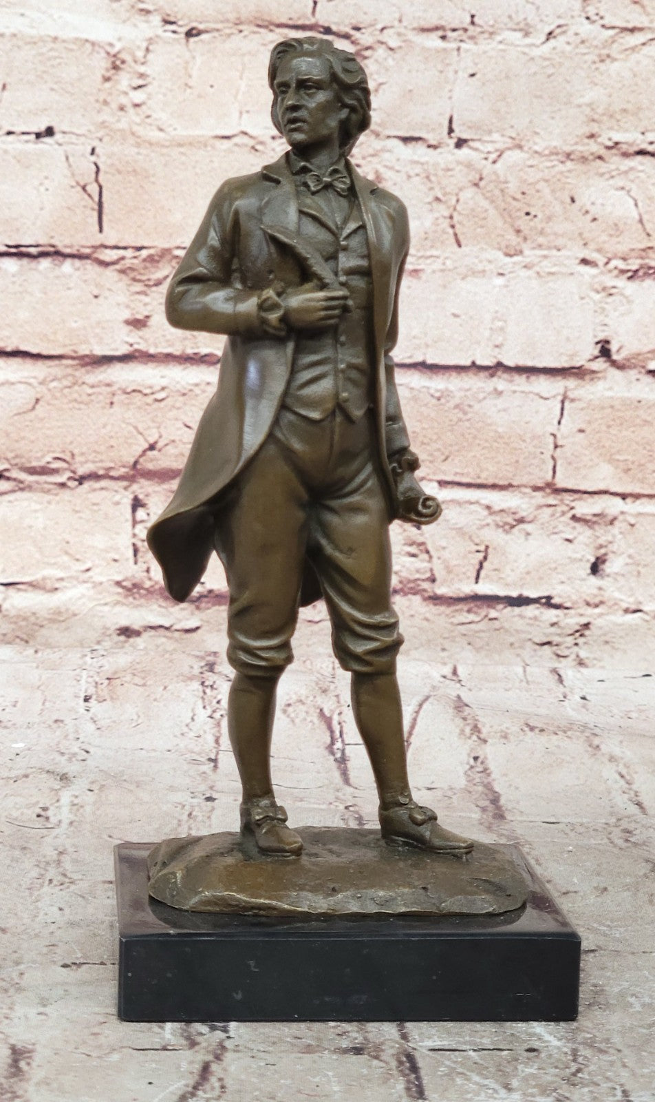 Chopin Genuine 100% Genuine Solid Bronze Home Office Decoration Decor Statue