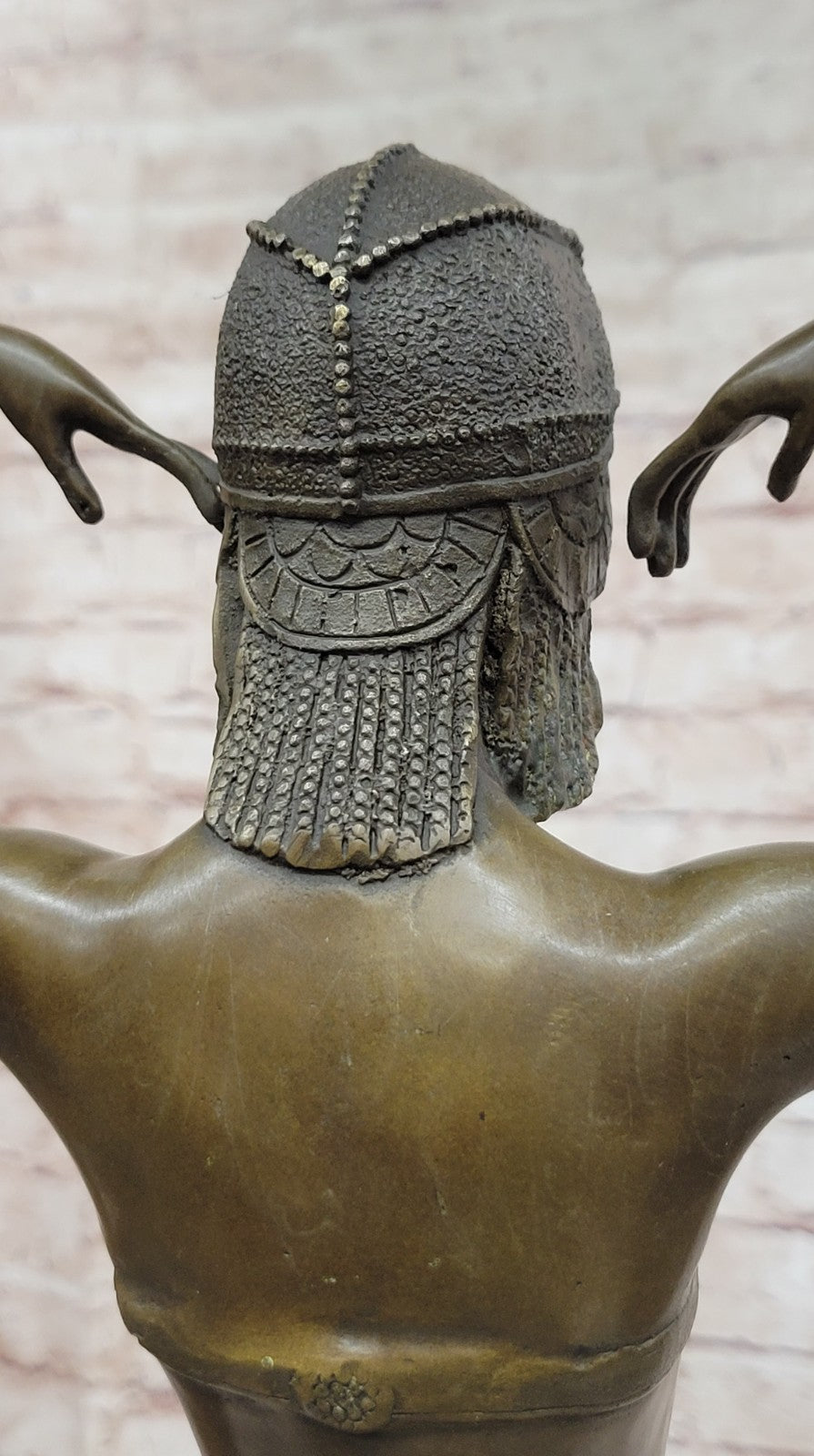 Bronze art deco Dancer Egyptian Dancer "Footsteps", signed: D.H.Chiparus Hotcast