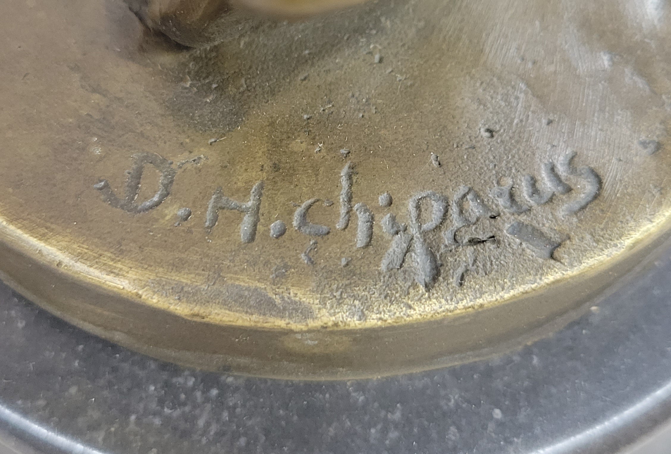 Bronze art deco Dancer Egyptian Dancer "Footsteps", signed: D.H.Chiparus Hotcast