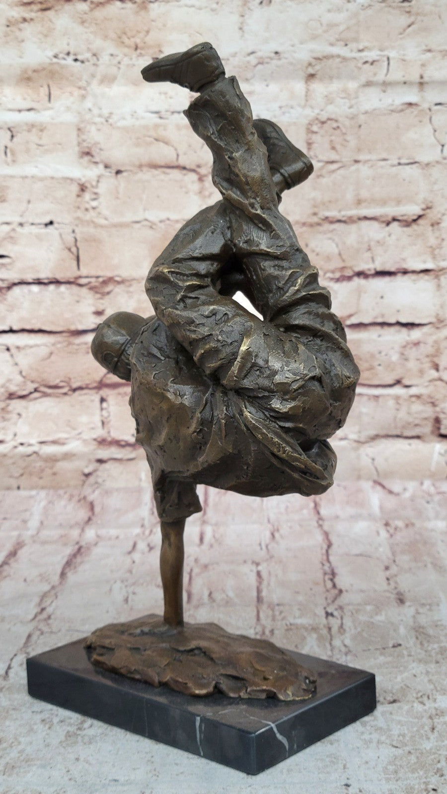 Signed Original  Vibrant sculptures celebrate breakdancing culture Gift Decor