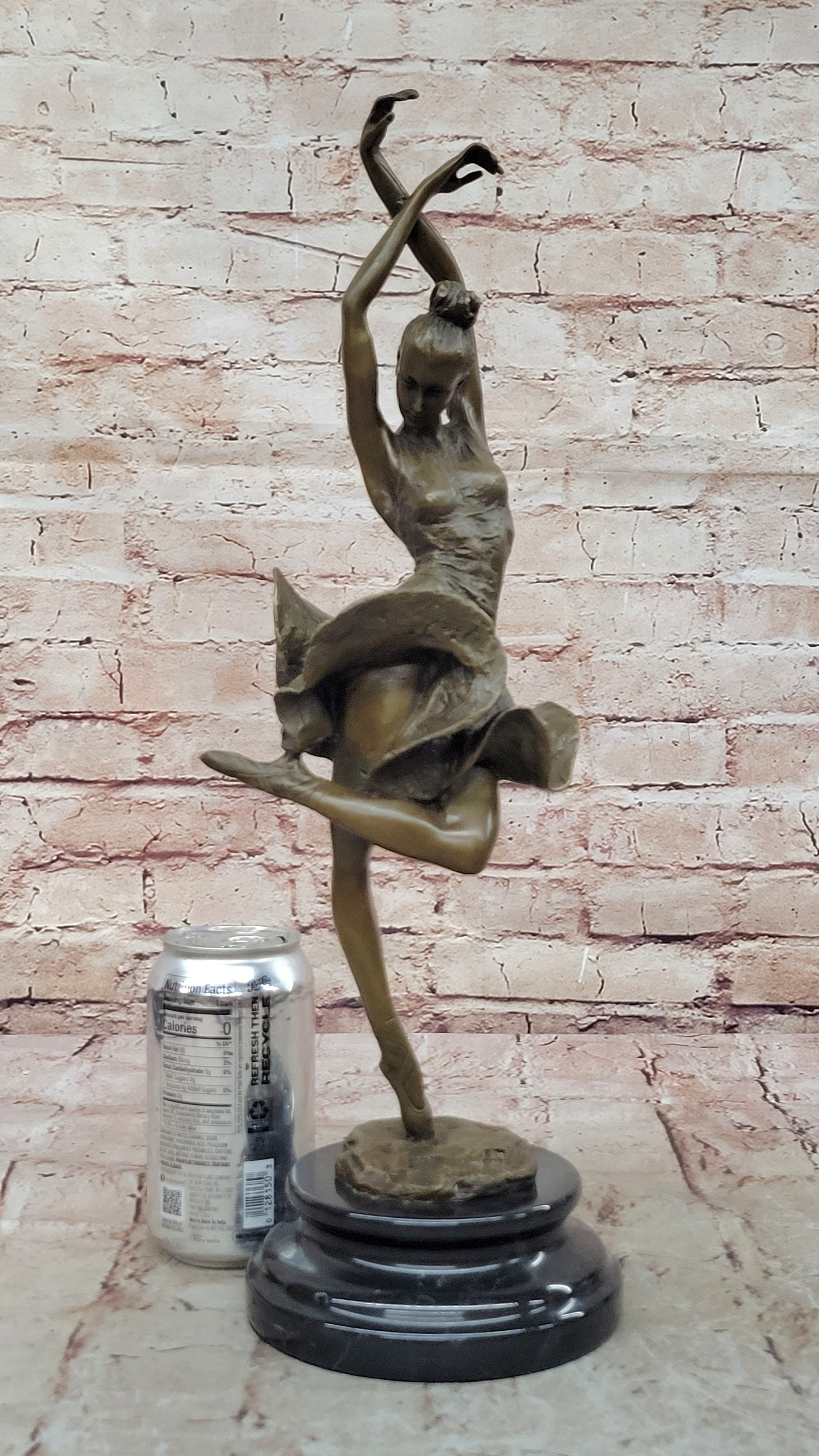 EDGAR DEGAS BALLERINA DANCER REAL VINTAGE BRONZE STATUE SCULPTURE FIGURINE SALE GIFT