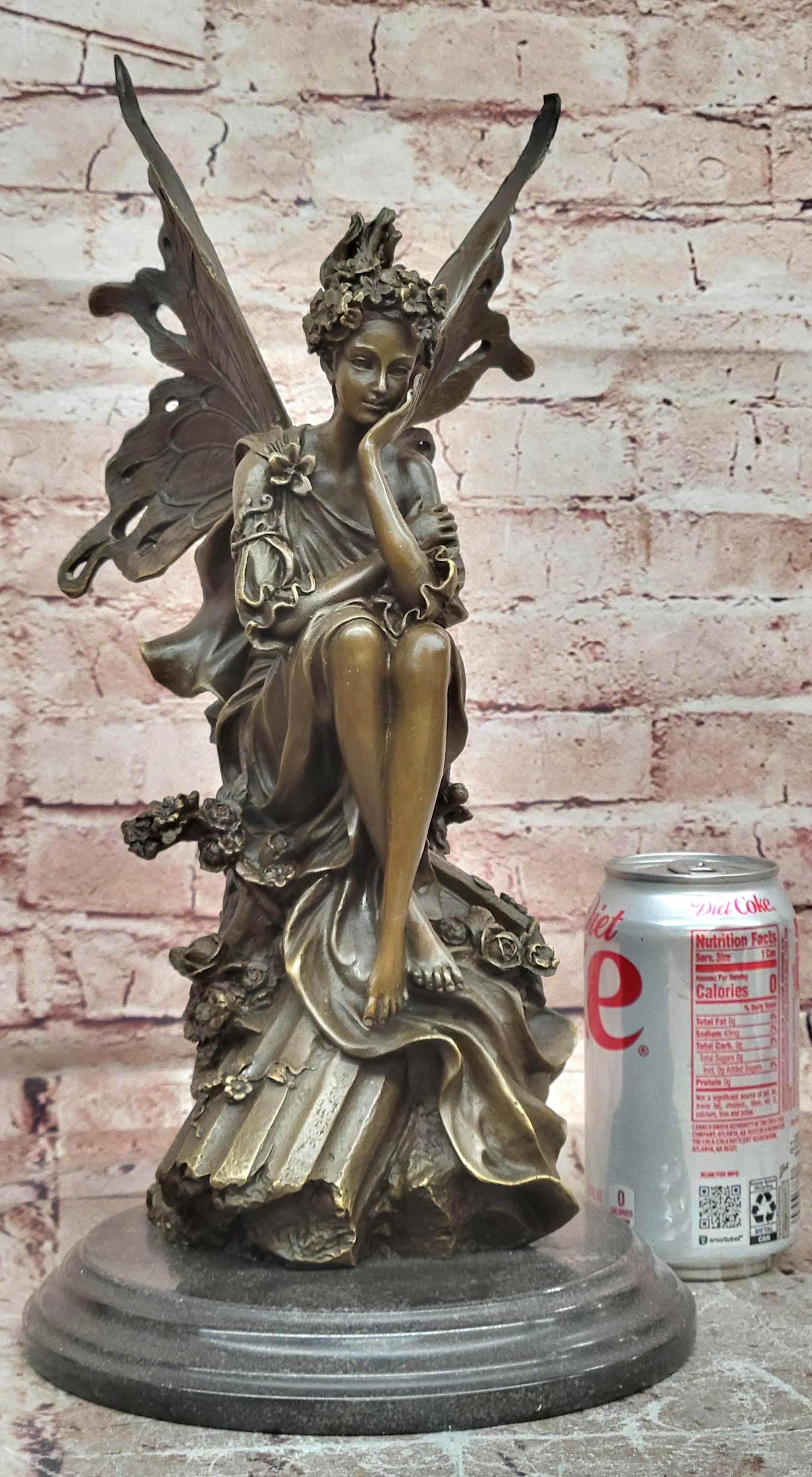 Mavchi Bronze Wood Nymph Sculpture Highly Detailed Fantasy Artwork