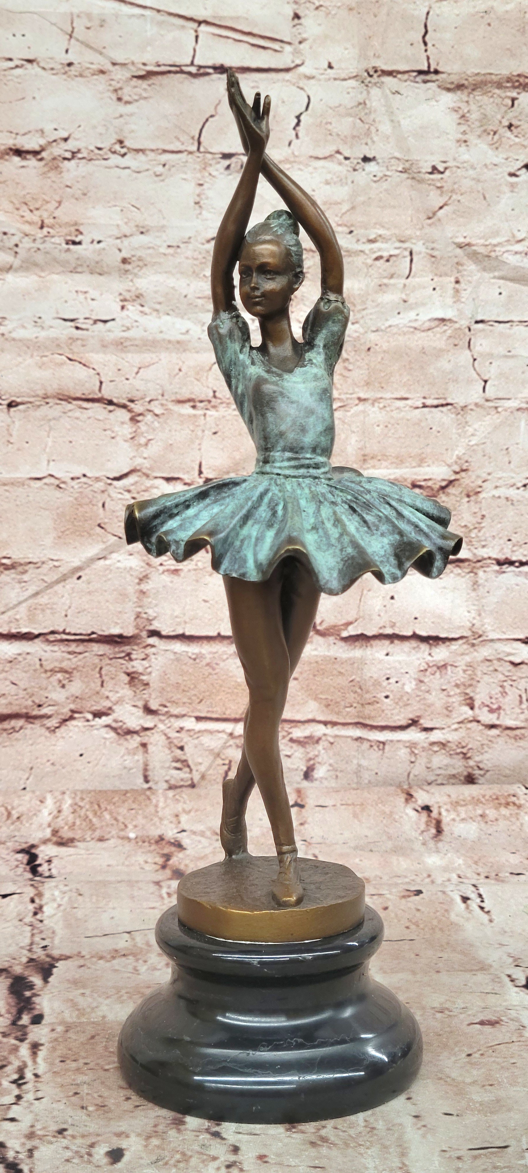Milo Bronze Ballet Dancer Sculpture Prima Ballerina Fine Art Collectible Statue