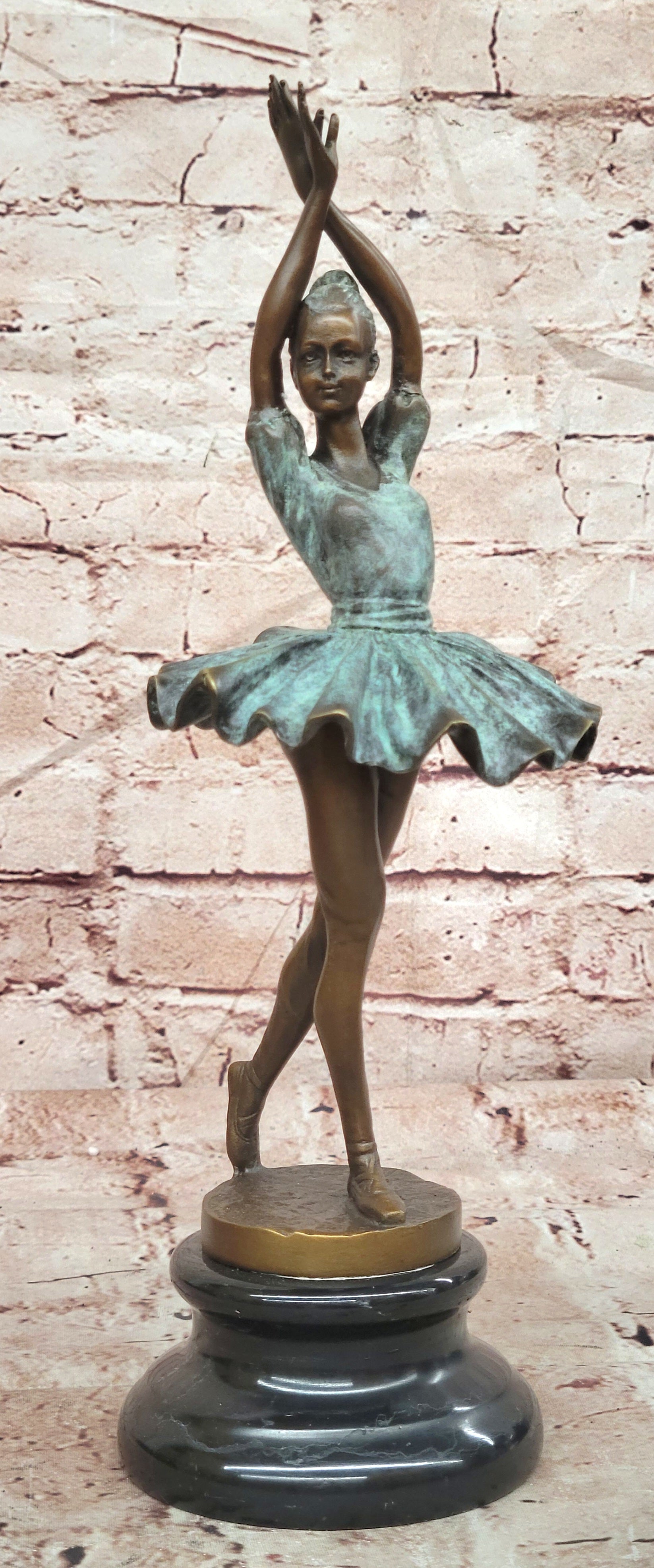 Milo Bronze Ballet Dancer Sculpture Prima Ballerina Fine Art Collectible Statue