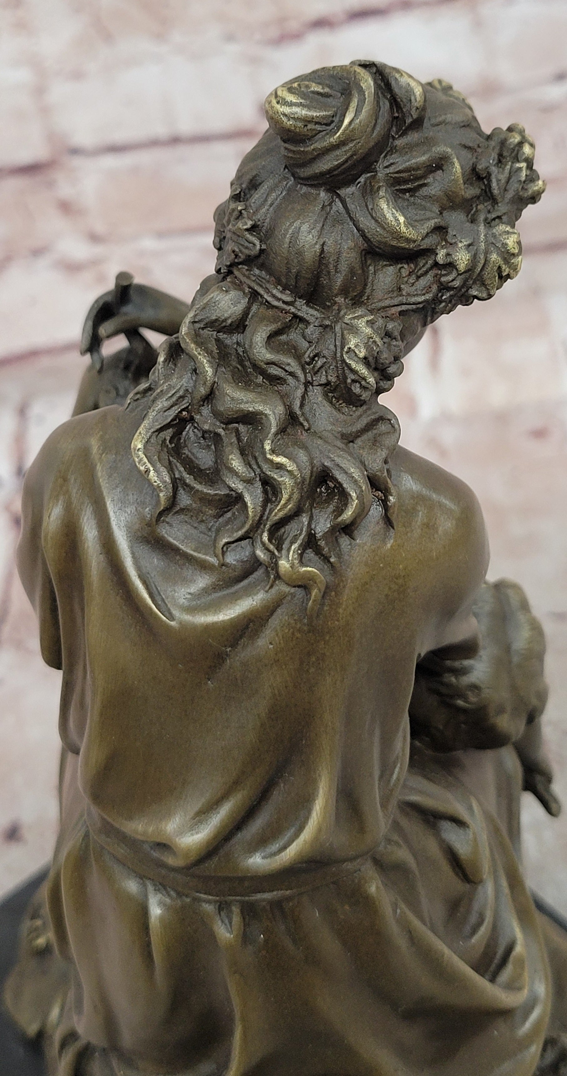 Museum Quality Mother with Child Bronze Statue Lost Wax Fine Art Gift