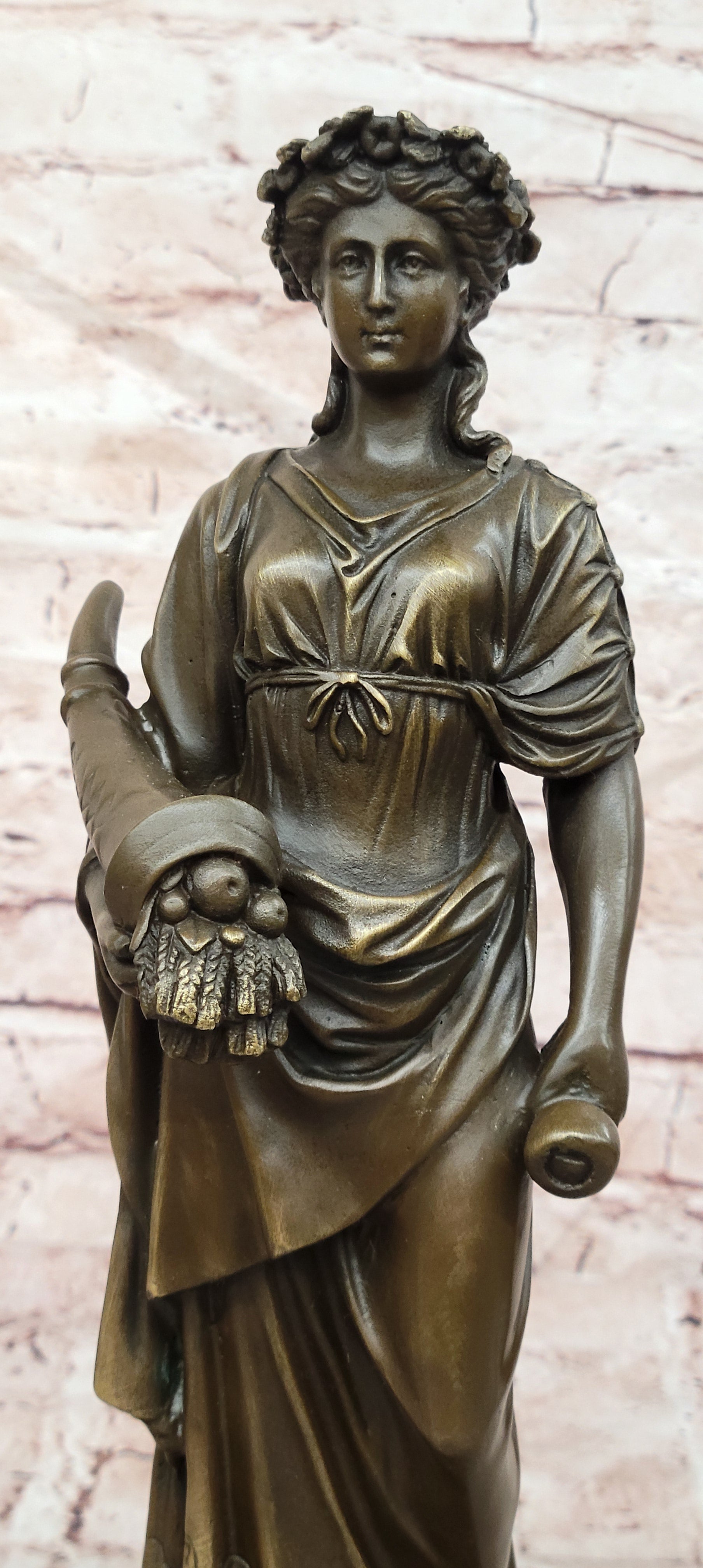 Bronze Seasonal Goddess Statue Four Seasons Signed Cesaro Fine Art Artwork