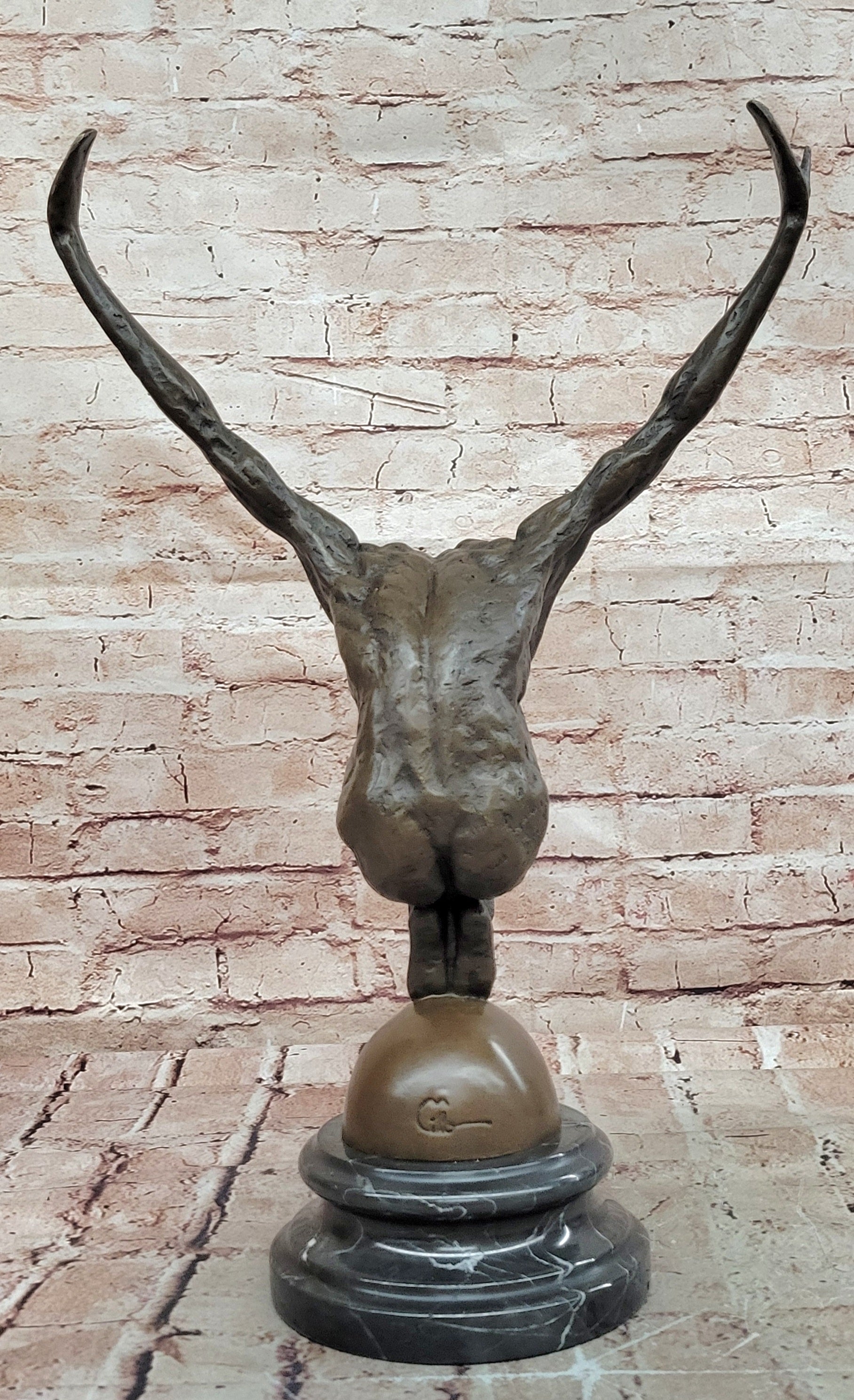 Art Deco Bronze Male Swimmer Diver Figurine Hot Cast Sculpture Statue