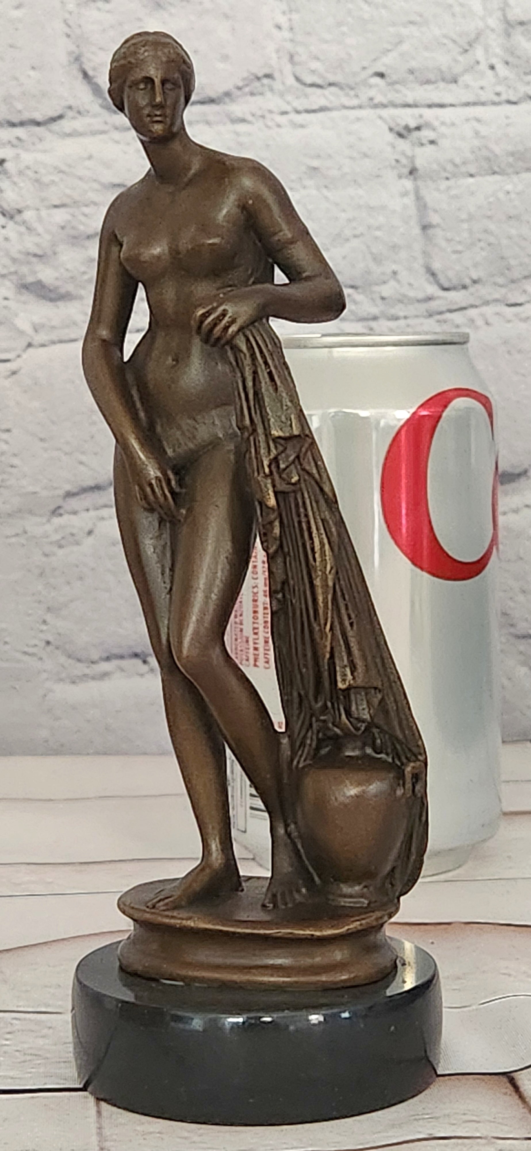 Original Milo Artwork Nude Venus Bronze Statue Sexy Goddess Figurine Home Decor