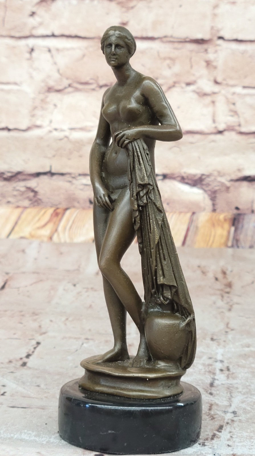 Original Milo Artwork Nude Venus Bronze Statue Sexy Goddess Figurine Home Decor