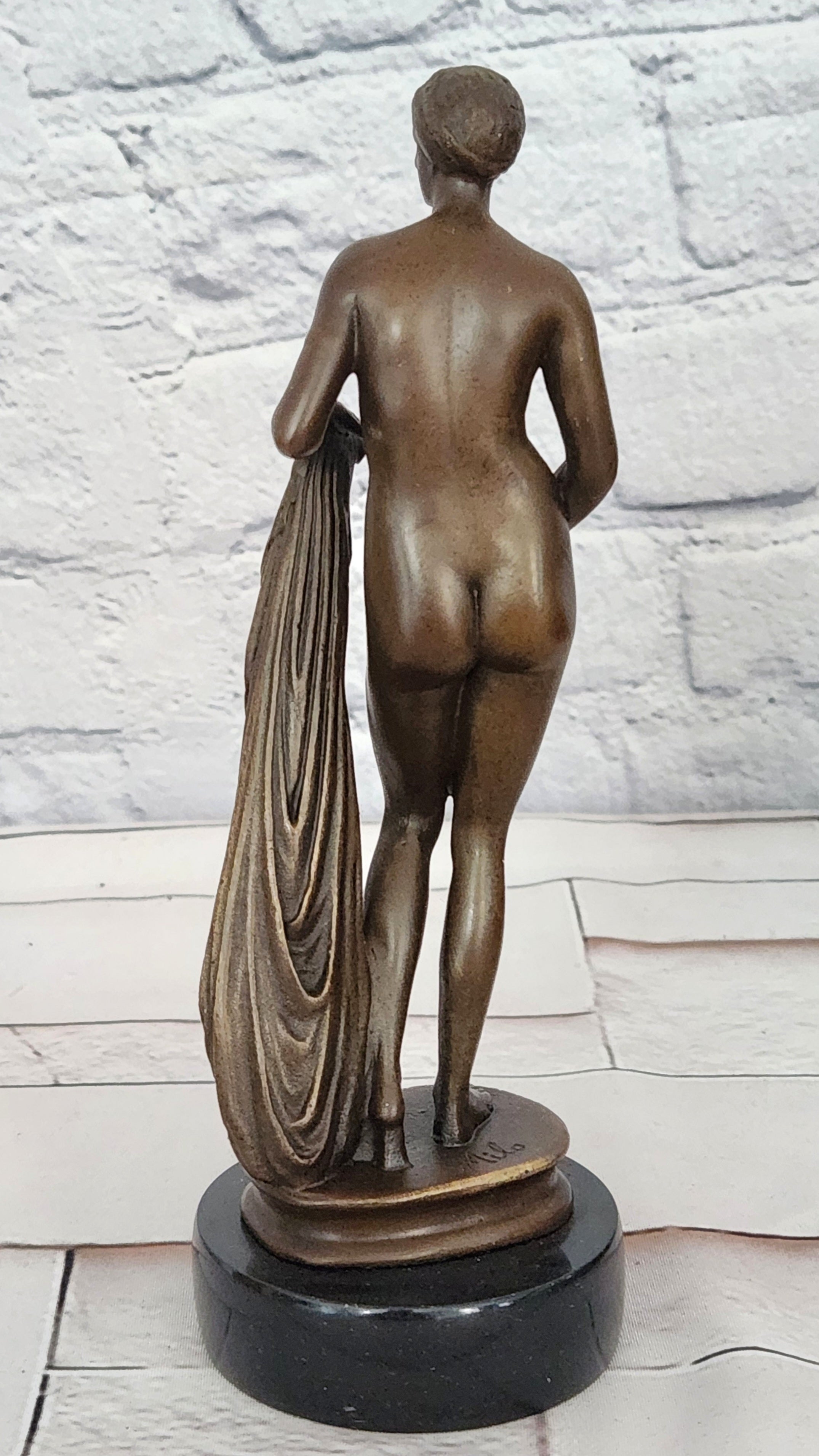 Original Milo Artwork Nude Venus Bronze Statue Sexy Goddess Figurine Home Decor