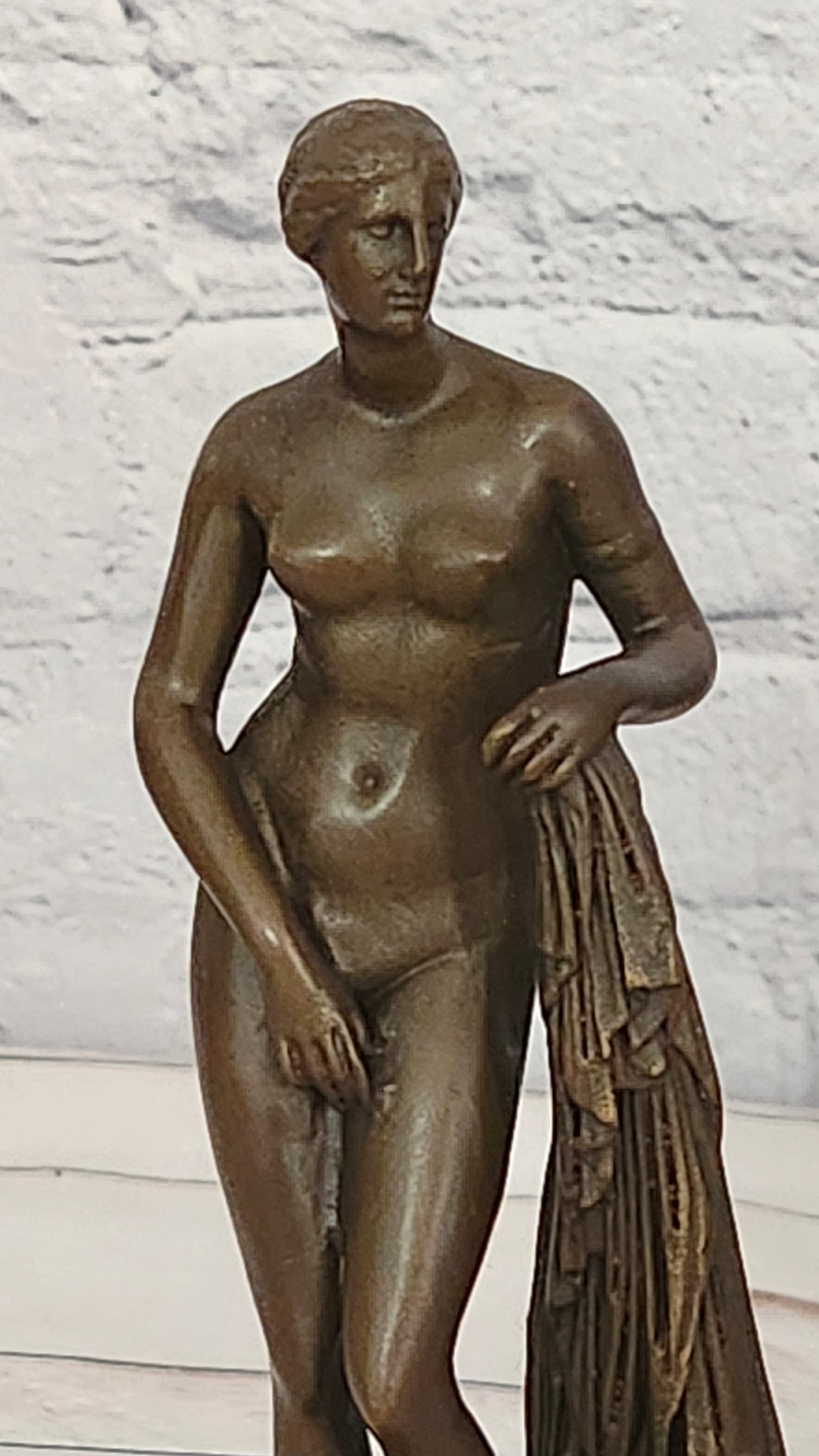 Original Milo Artwork Nude Venus Bronze Statue Sexy Goddess Figurine Home Decor