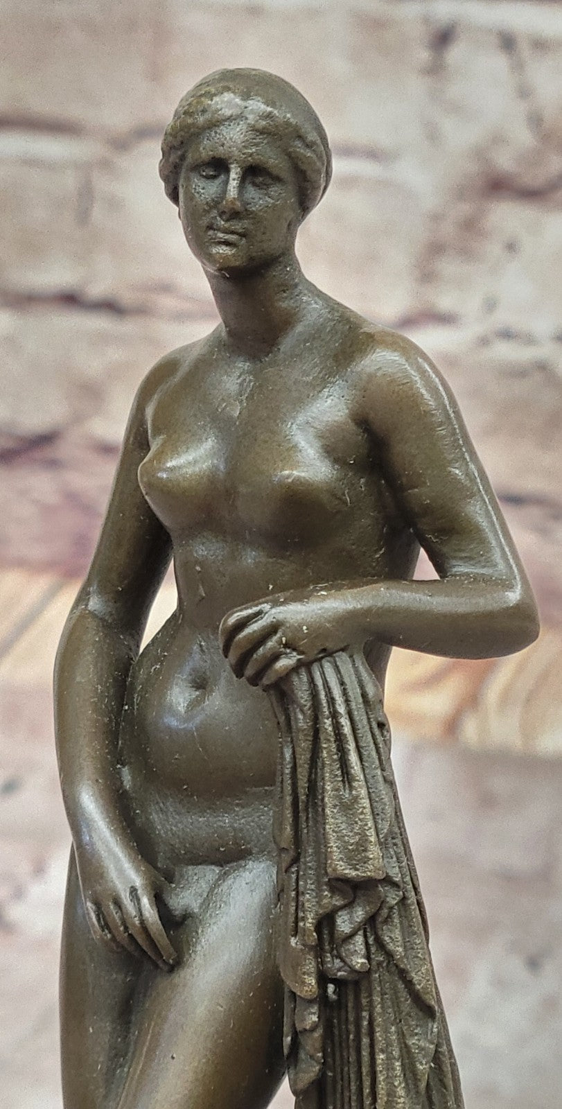 Original Milo Artwork Nude Venus Bronze Statue Sexy Goddess Figurine Home Decor