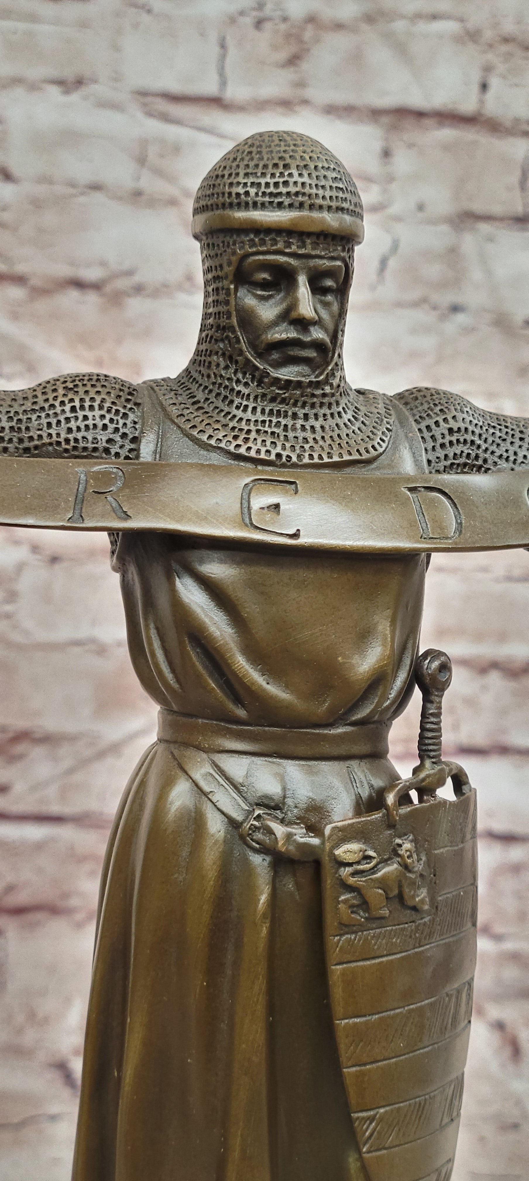Fremiet Bronze Fine Art Sculpture Credo Figurine Hand Made Collectible Statue