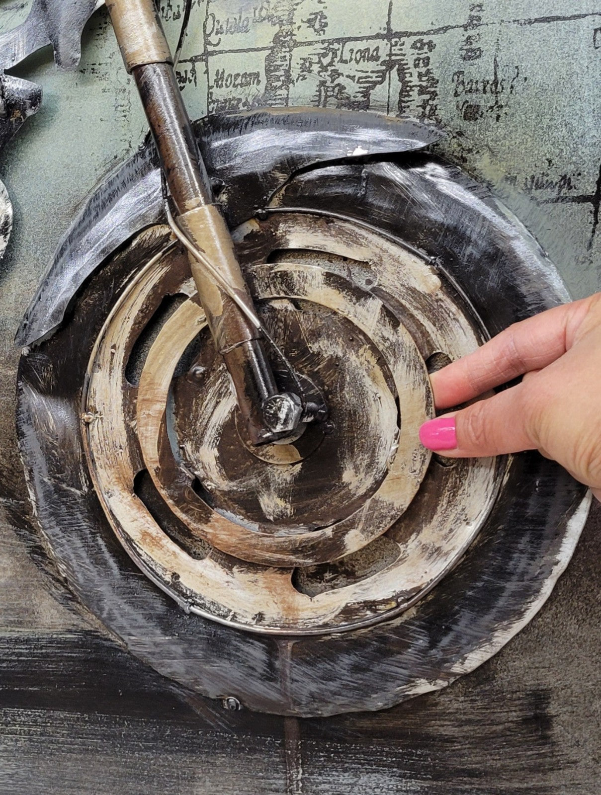 Ghost_Rider Mann Motorcycle Art Decor Harley 3D Painting Artwork Sale