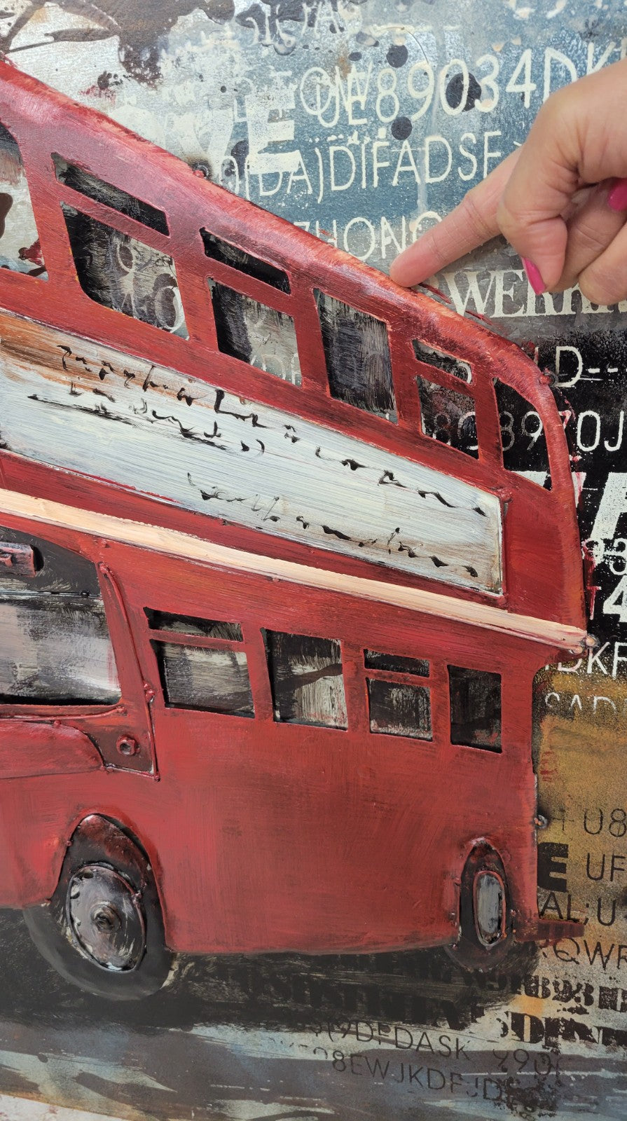 3D Paintings On Metal Canvas Multi Color Background Oil Paintings Abstract Modern