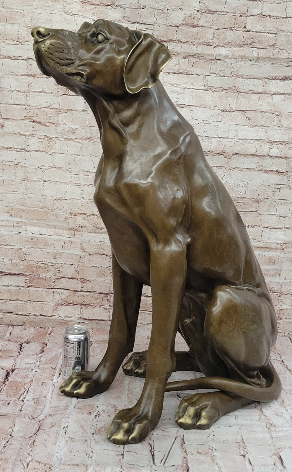 Bronze Sculptures Dog Hand cast solid bronze Bloodhound sculpture Dog Artwork
