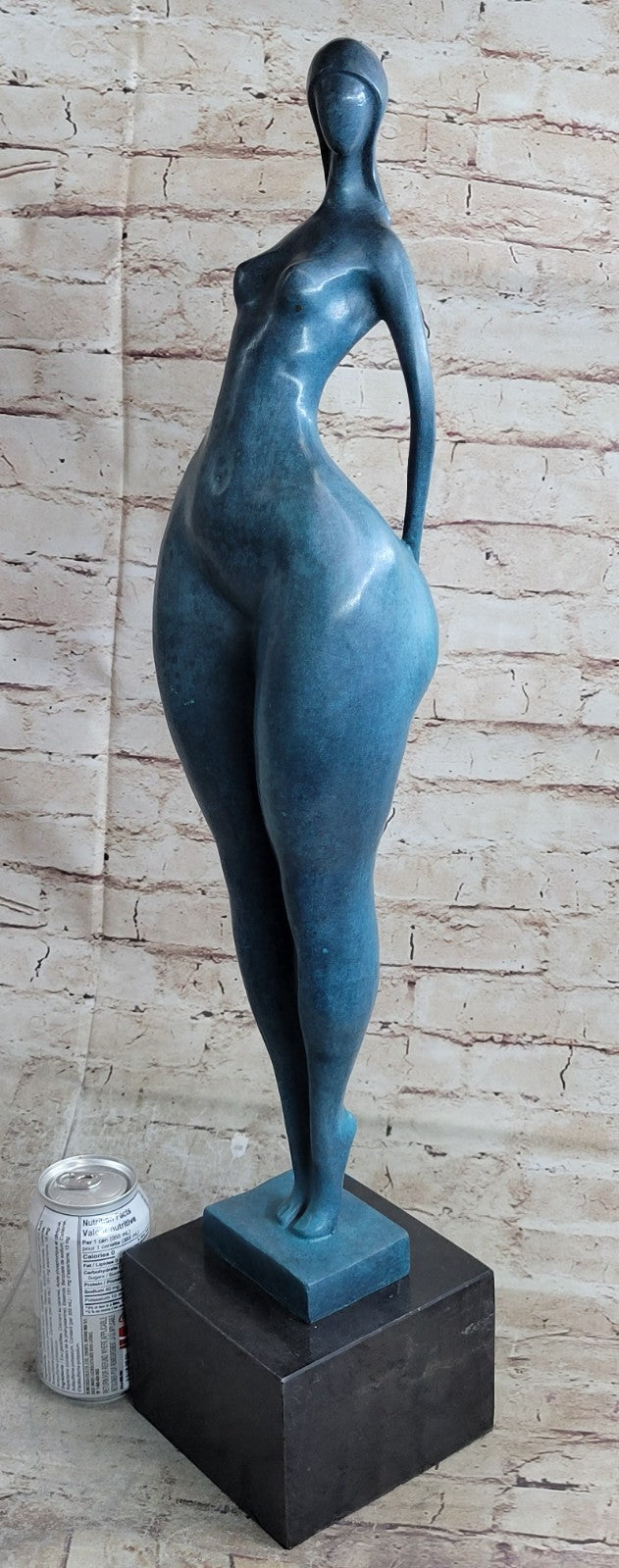 Contemporary Art - Voluminous Erotic Nude - Signed Miguel Lopez - Limited Artwork