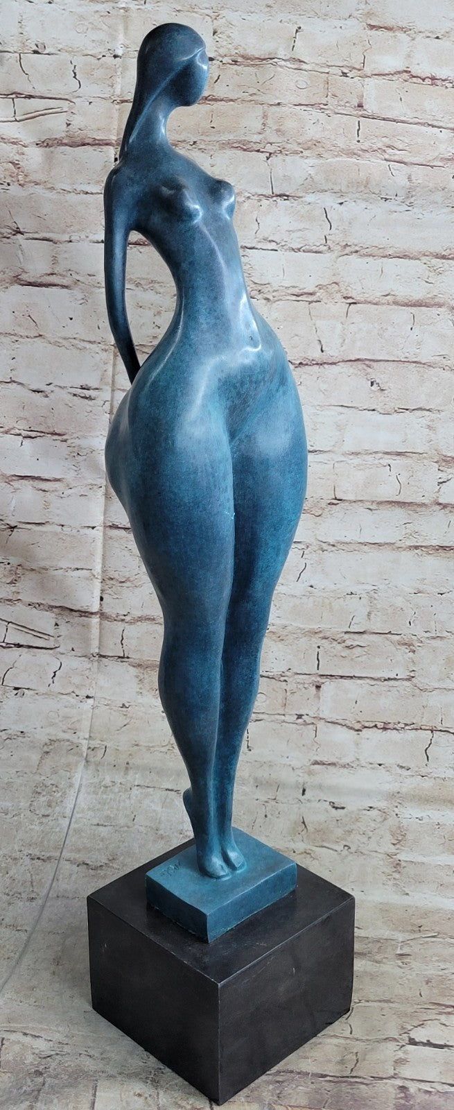 Contemporary Art - Voluminous Erotic Nude - Signed Miguel Lopez - Limited Artwork