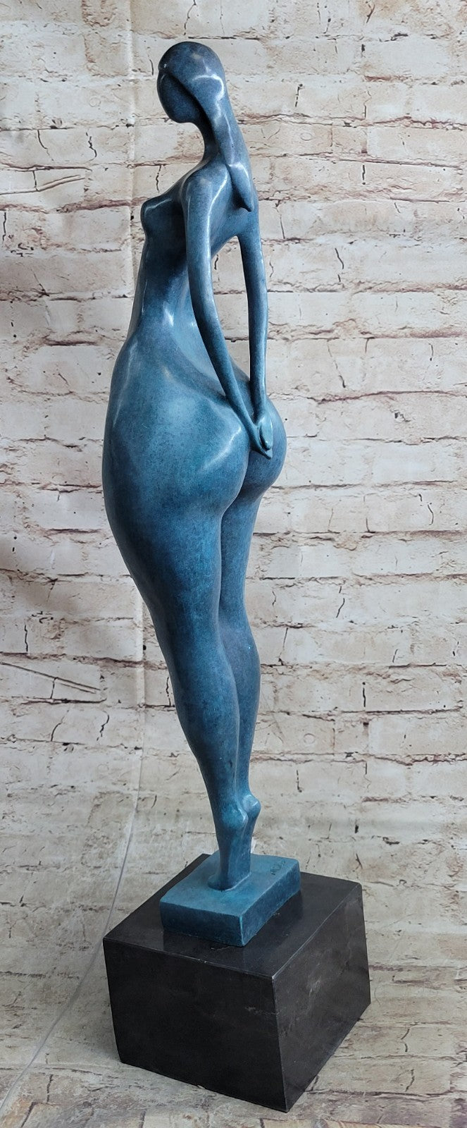 Contemporary Art - Voluminous Erotic Nude - Signed Miguel Lopez - Limited Artwork