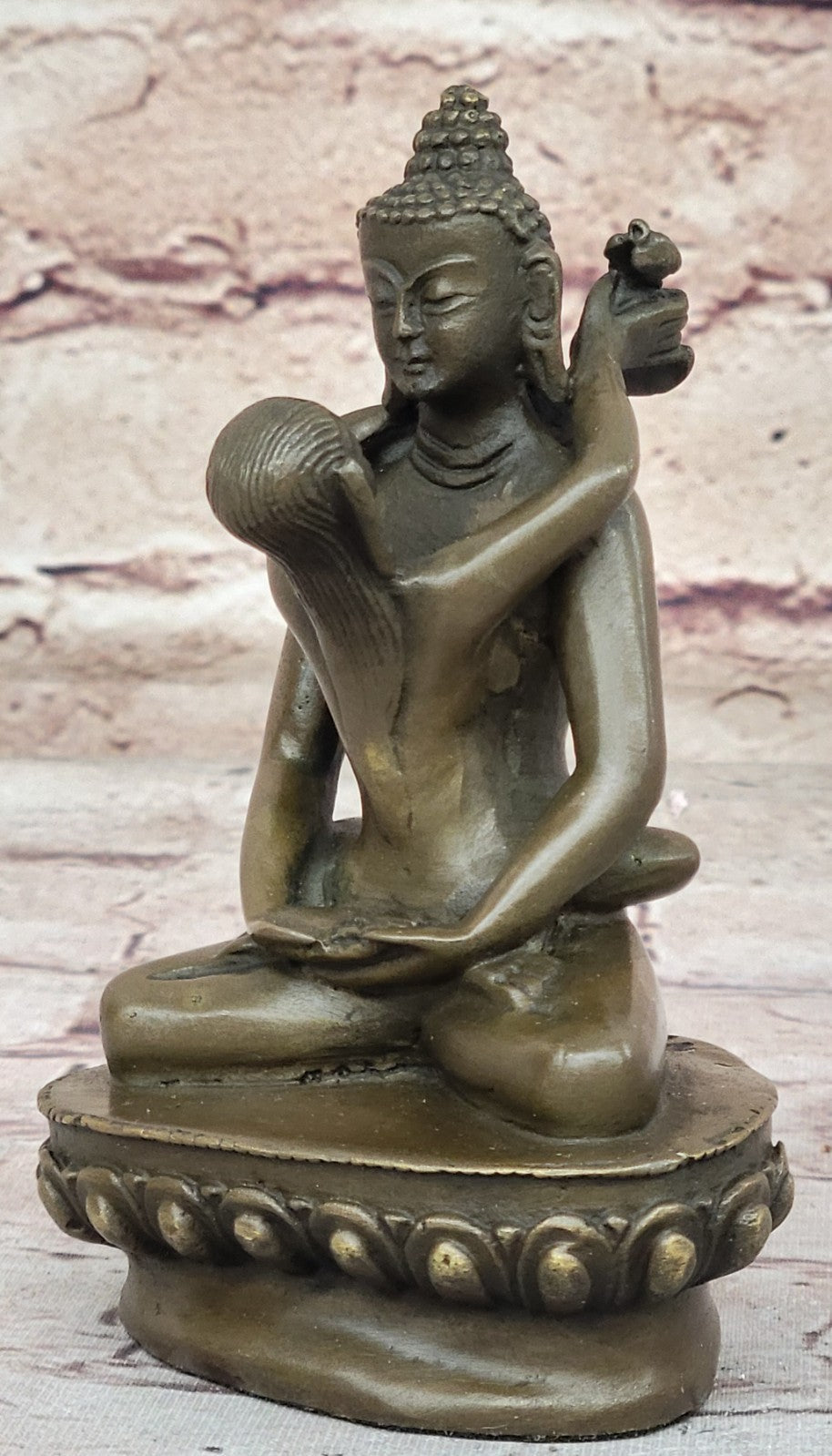 Hevajra Mandkesvara Nude Budda Yab-Yum Statue Rare Vintage Artwork