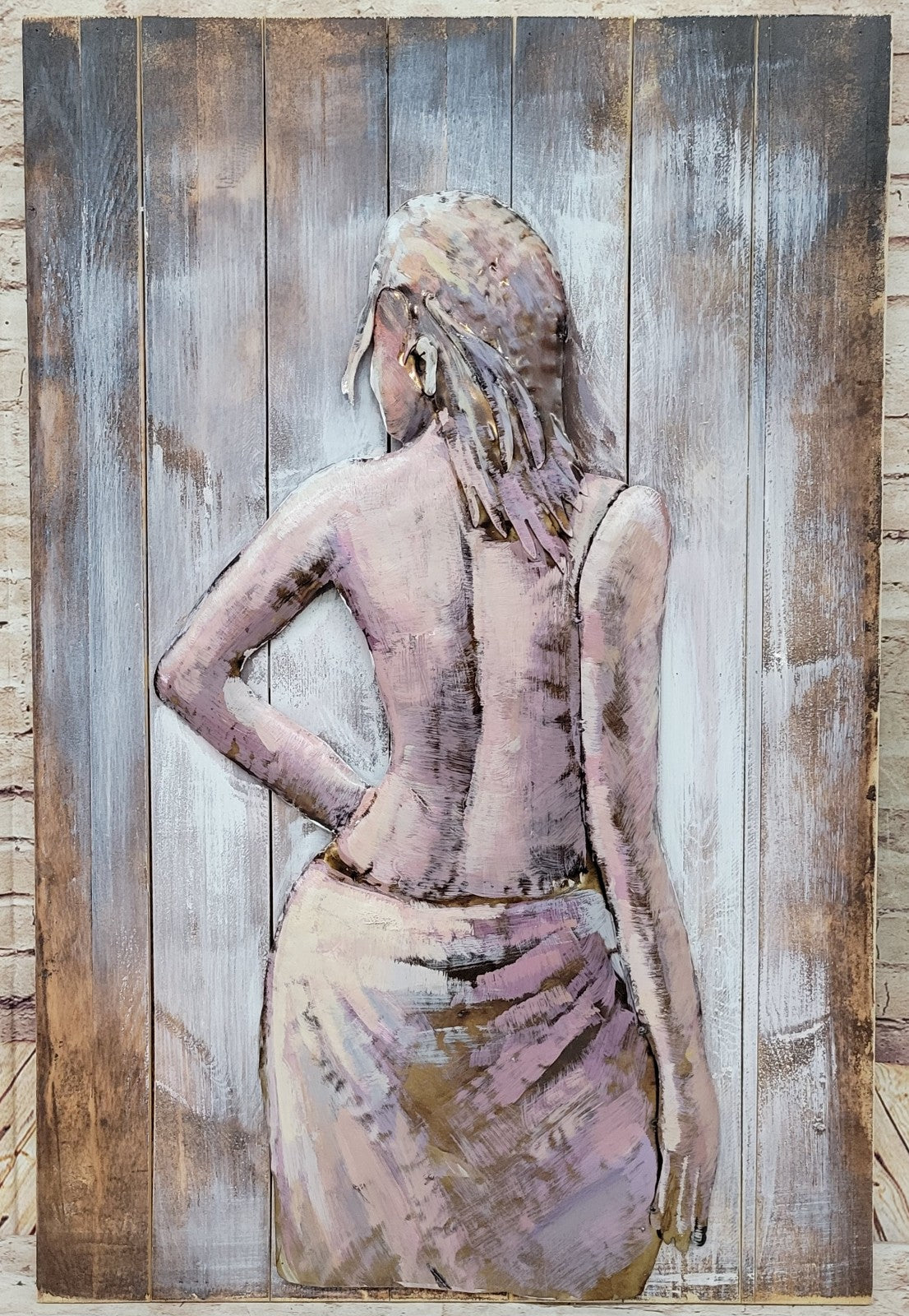 Nude Woman Wall Sculpture Home office decor 3D Modern contemporary Art ❤️ #1