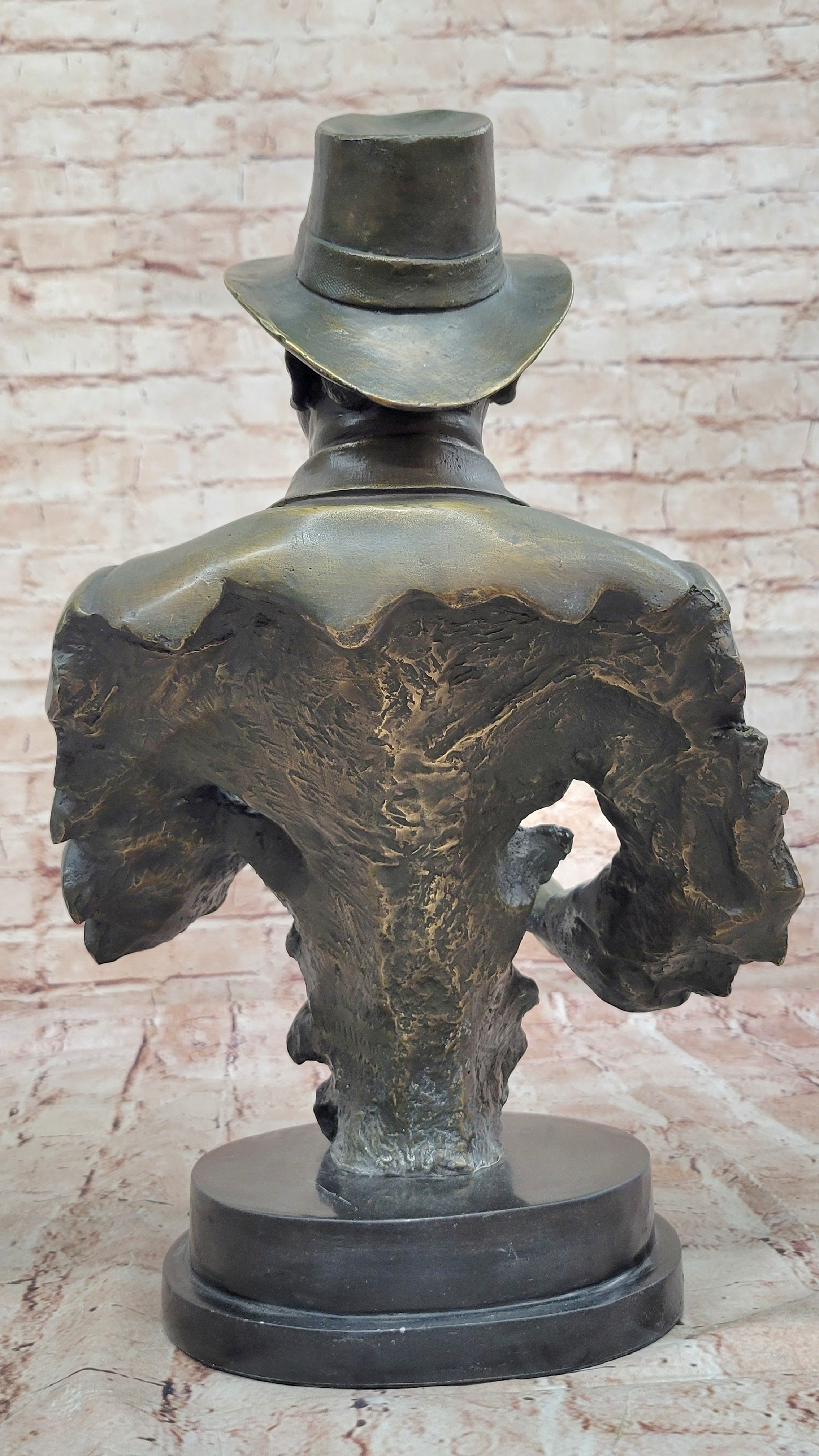 Saxophone Music Player Bronze Statue by Williams Sculpture Figurine Music Decor Gift