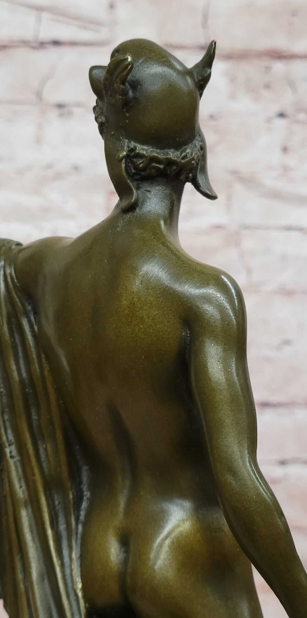 Bronze Mythological Perseus Sculpture Medusa Trophy Signed Cellini Statue
