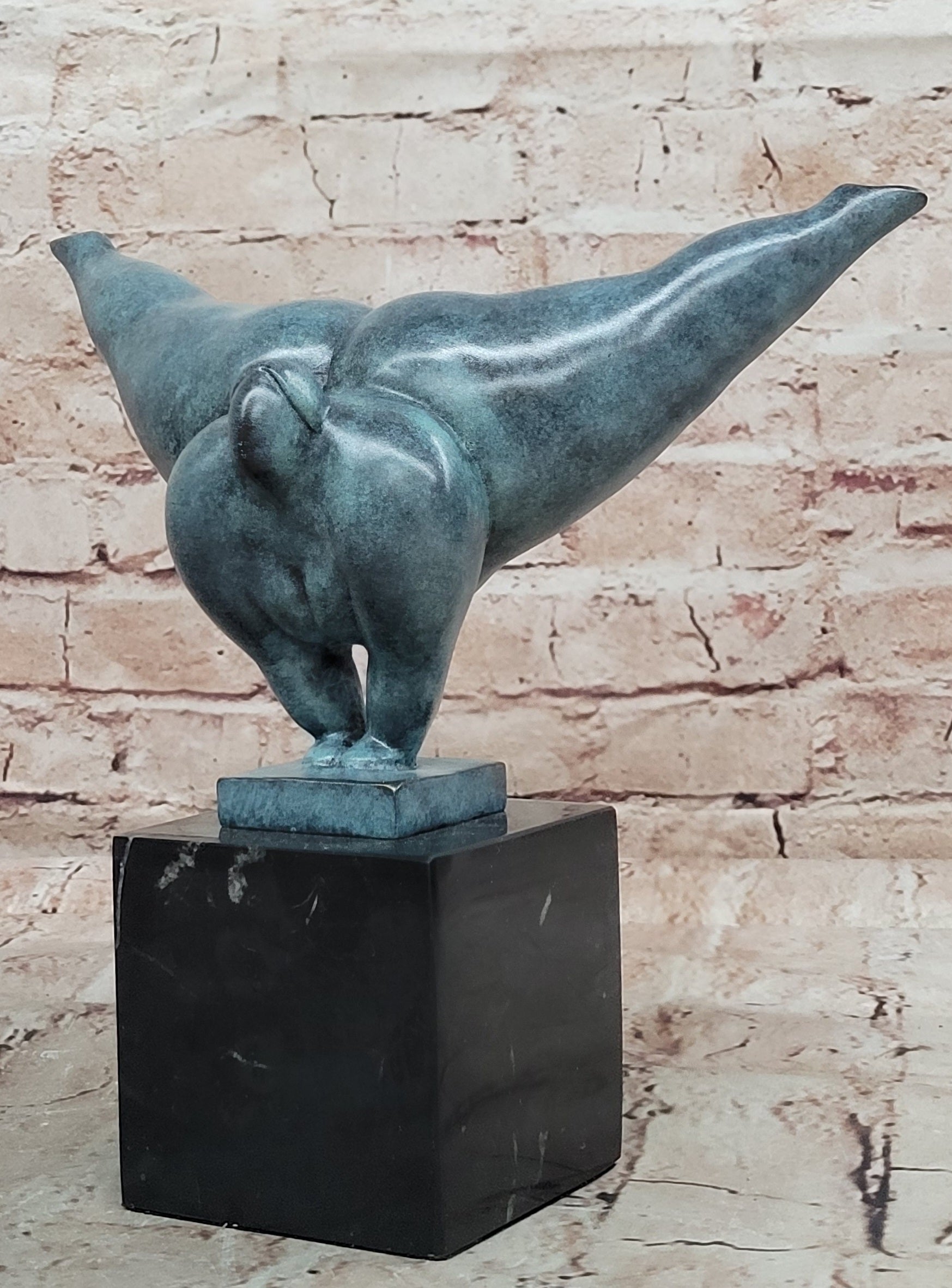 Bronze Erotic Female Figure Milo XXL Woman Sculpture Decorative Statue