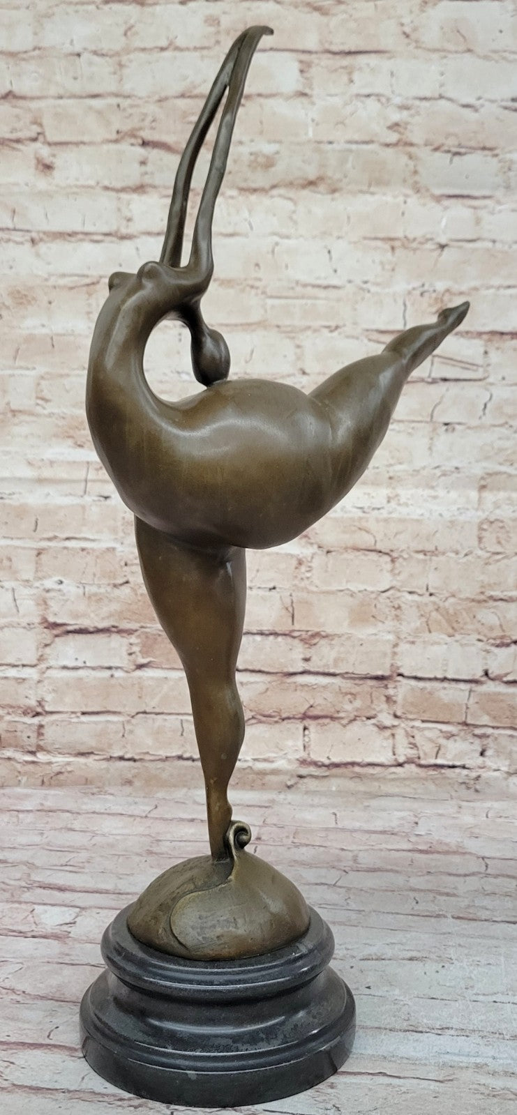 Handcrafted bronze sculpture SALE Milo Signed Woman Abstract Figurine Decor
